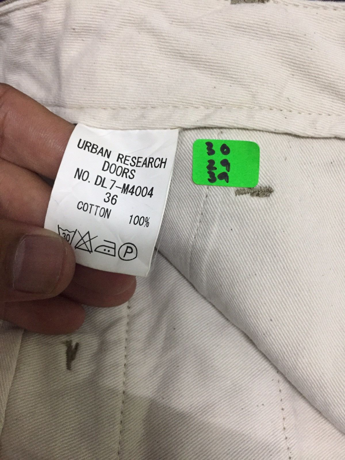 URBAN RESEARCH DOORS Urban Research Doors Pants Rare Design Size US 30 / EU 46 - 4 Thumbnail