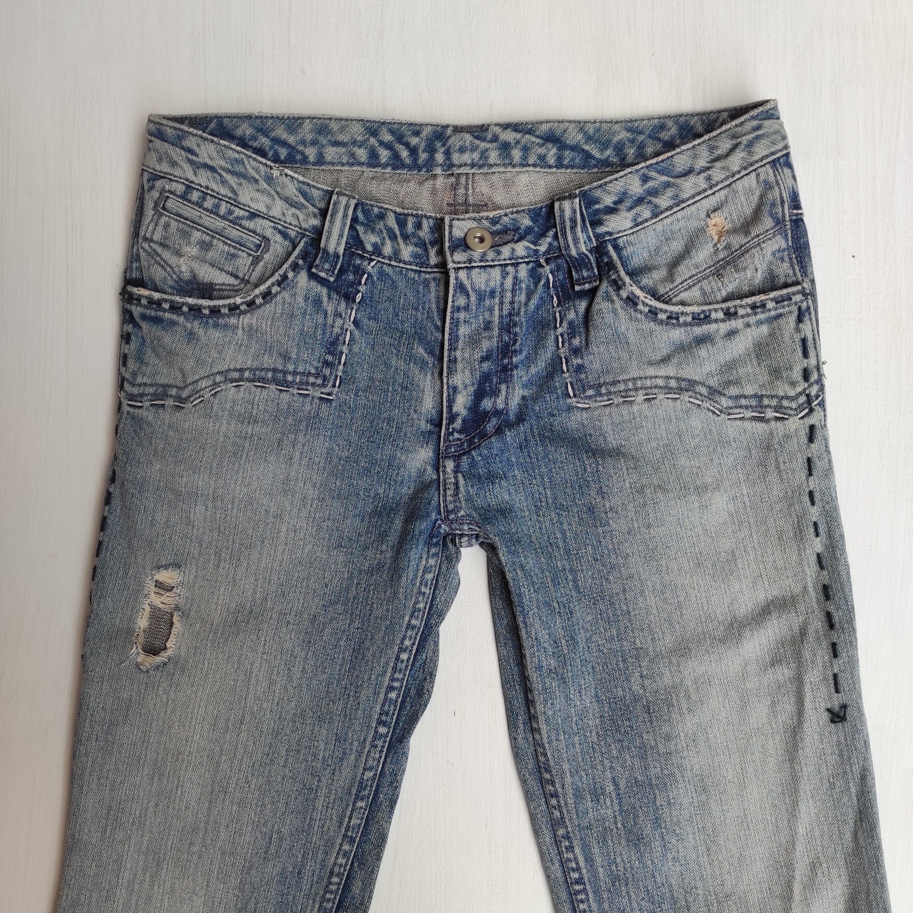 Hysteric Glamour Flare Jeans Unknow Low rise Boot cut Denim Size US 30 / EU 46 - 10 Thumbnail
