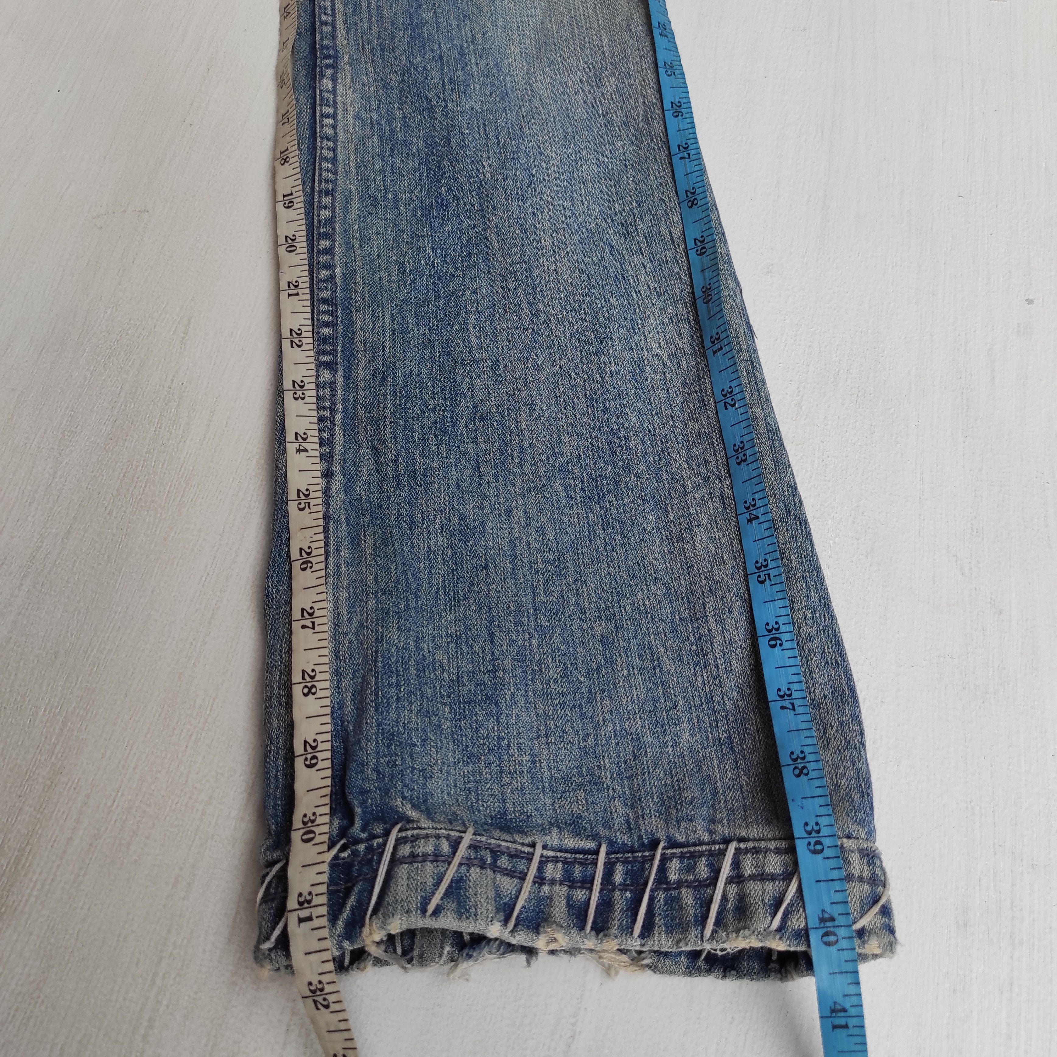 Hysteric Glamour Flare Jeans Unknow Low rise Boot cut Denim Size US 30 / EU 46 - 21 Thumbnail
