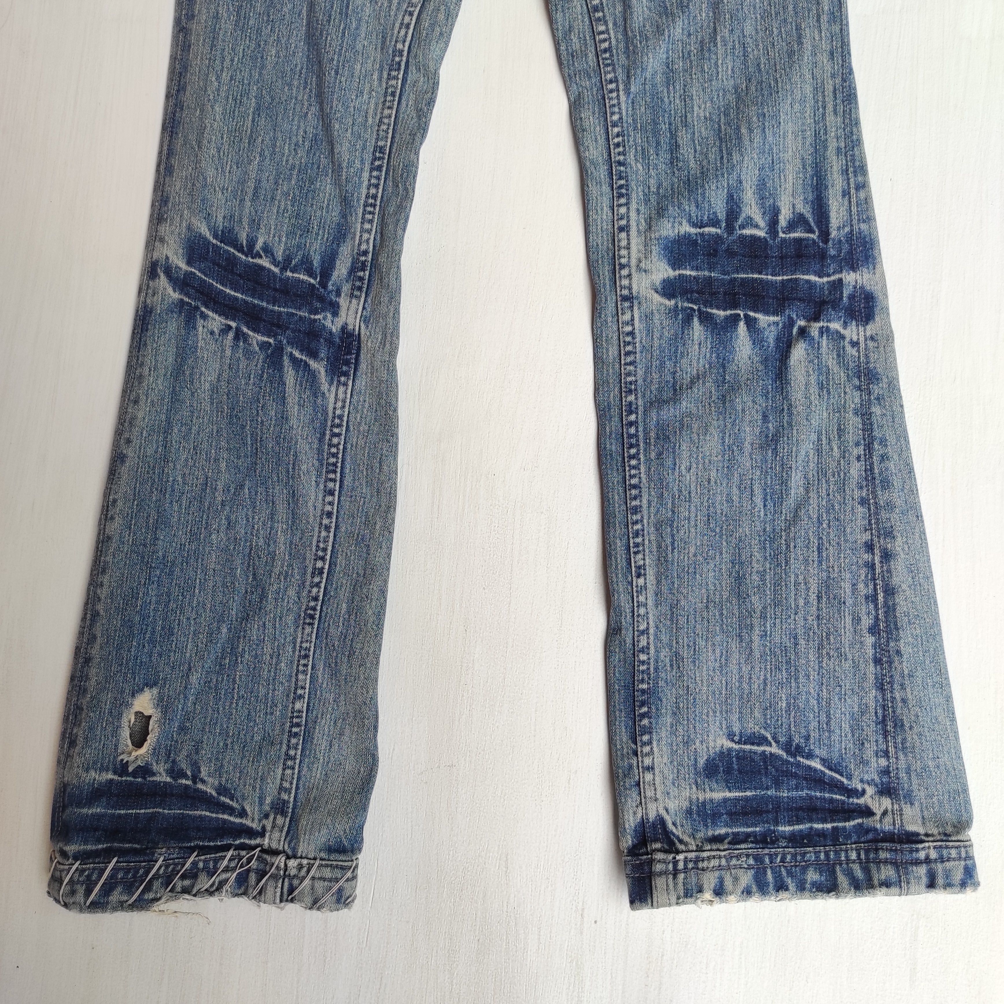 Hysteric Glamour Flare Jeans Unknow Low rise Boot cut Denim Size US 30 / EU 46 - 6 Thumbnail