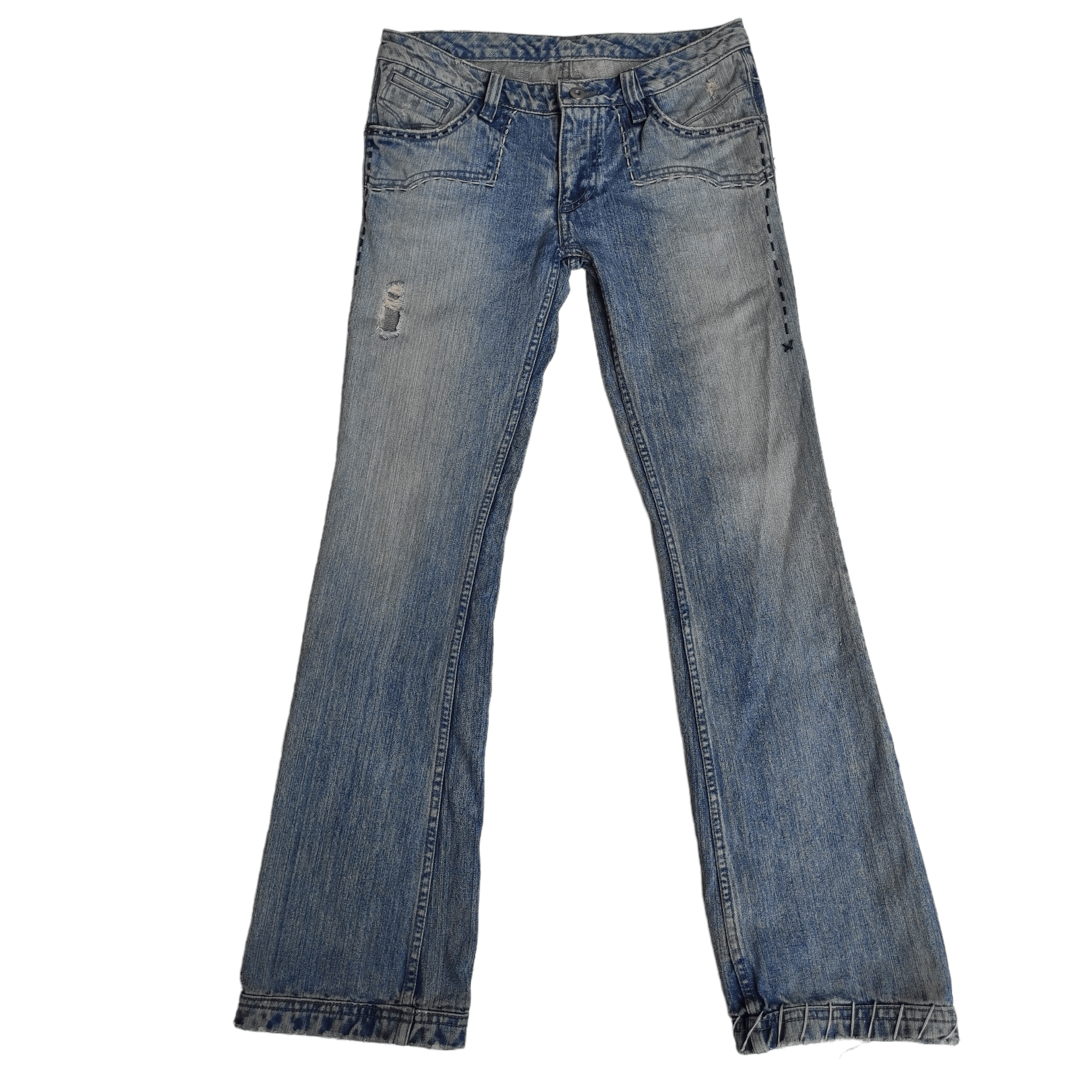 Hysteric Glamour Flare Jeans Unknow Low rise Boot cut Denim Size US 30 / EU 46 - 2 Thumbnail