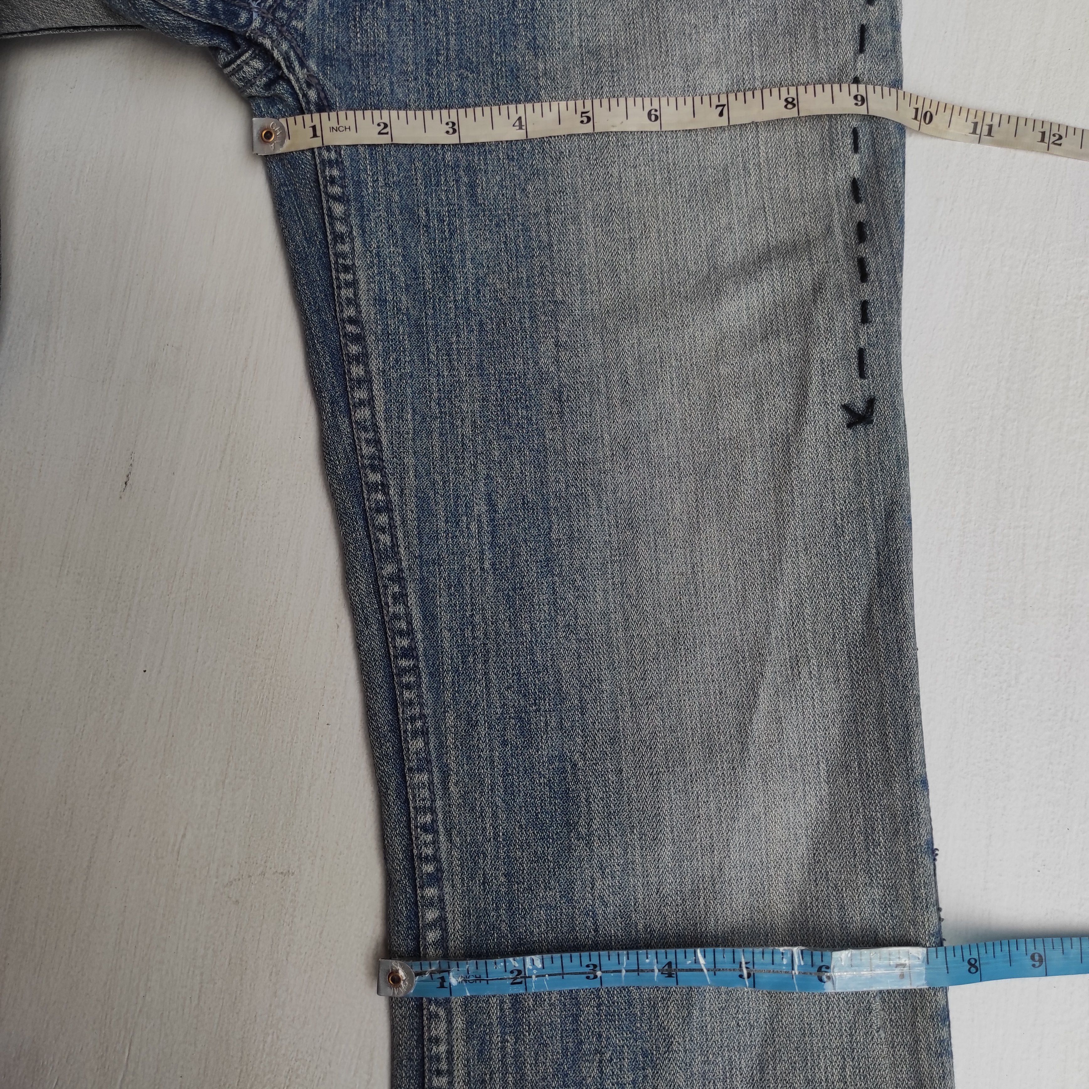 Hysteric Glamour Flare Jeans Unknow Low rise Boot cut Denim Size US 30 / EU 46 - 19 Thumbnail