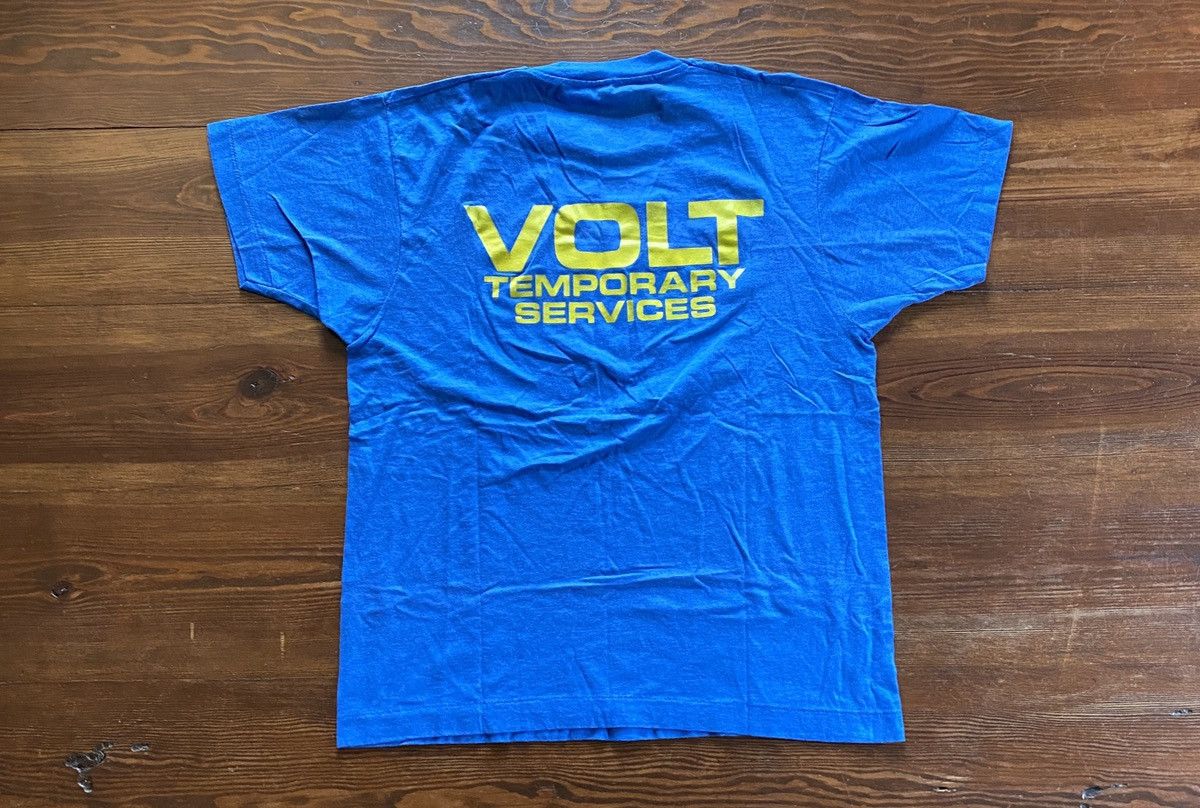 Vintage Vintage 80’s Volt Energy Single Stitch Double Side Tee Size US M / EU 48-50 / 2 - 11 Thumbnail