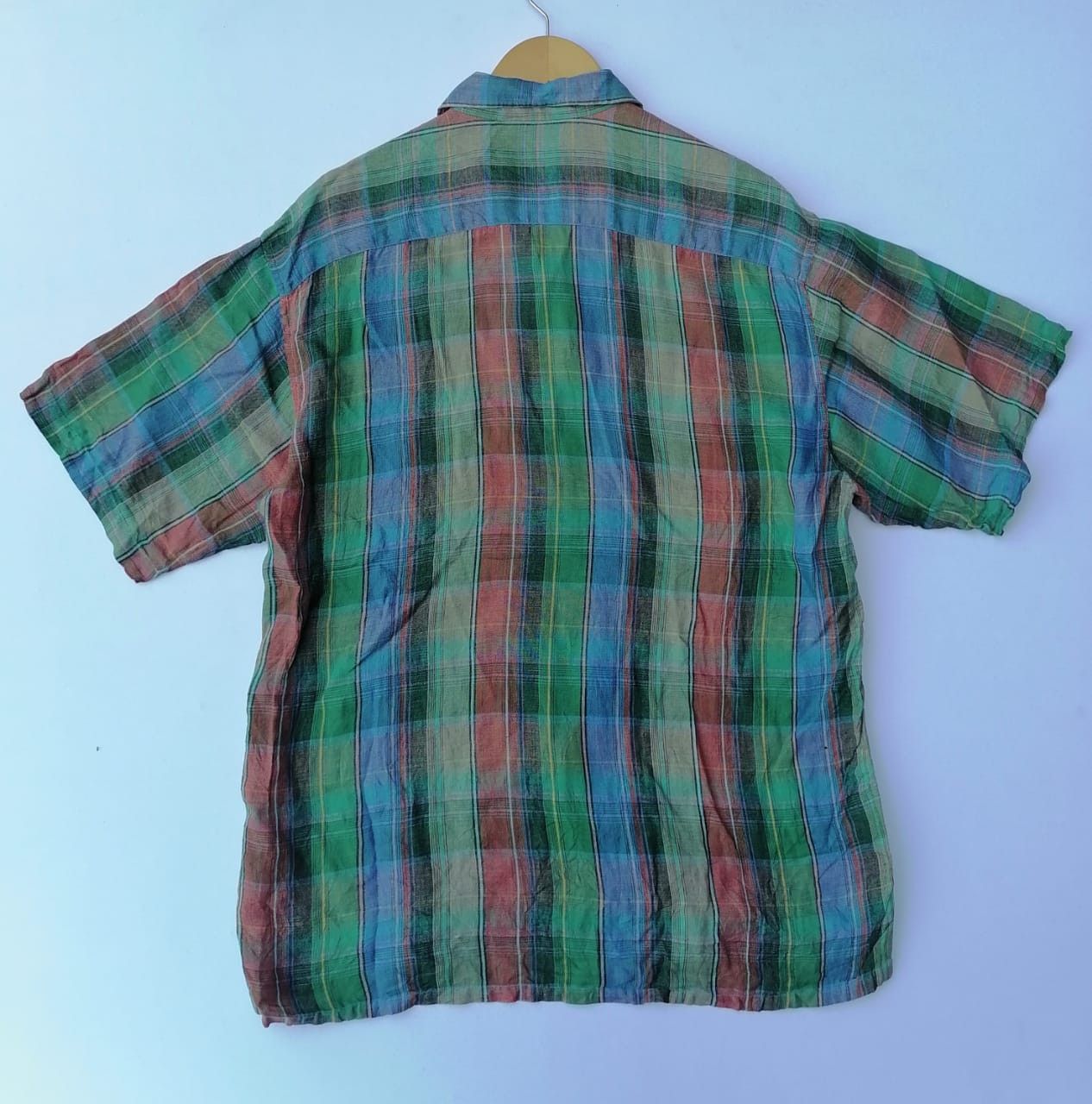 Lanvin Lanvin Multicolor Plaid Buttons Shirt Size US L / EU 52-54 / 3 - 2 Thumbnail