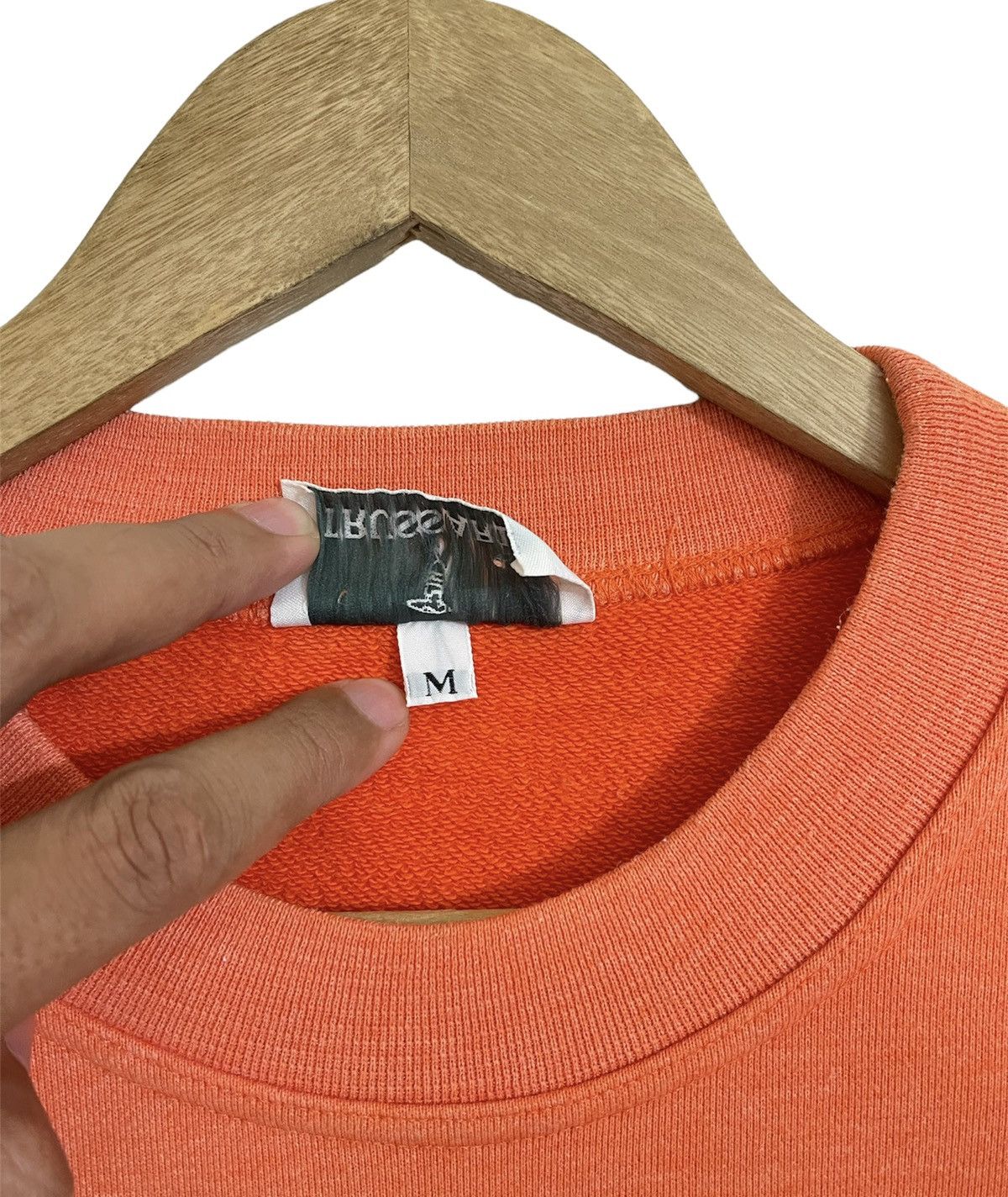 Trussardi Vintge trussardi crewneck multicolor logo embroidered logo Size US M / EU 48-50 / 2 - 5 Thumbnail