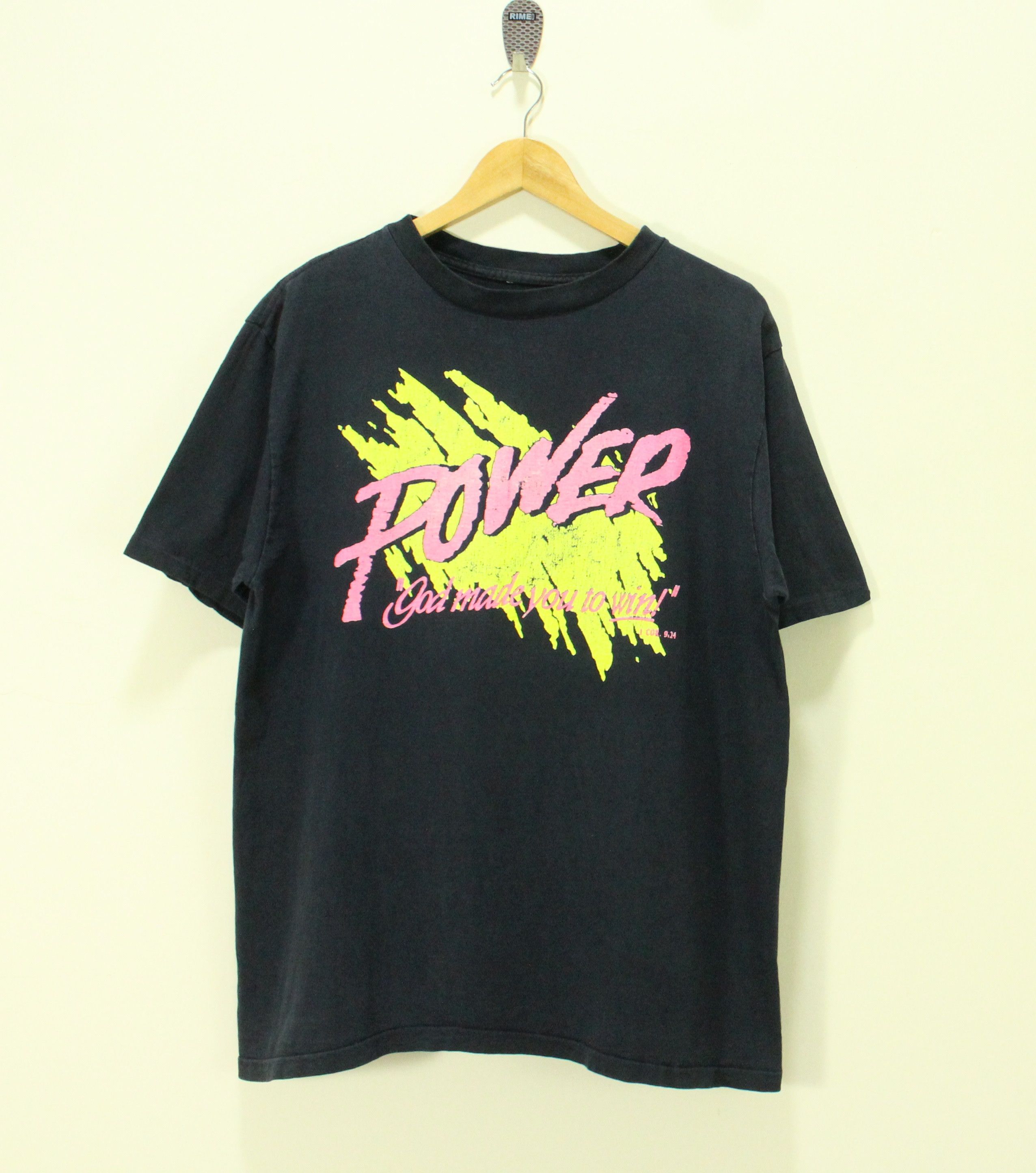 Nirvana Vintage POWER T Shirt Single Stitch Grunge Nirvana Size US L / EU 52-54 / 3 - 2 Thumbnail