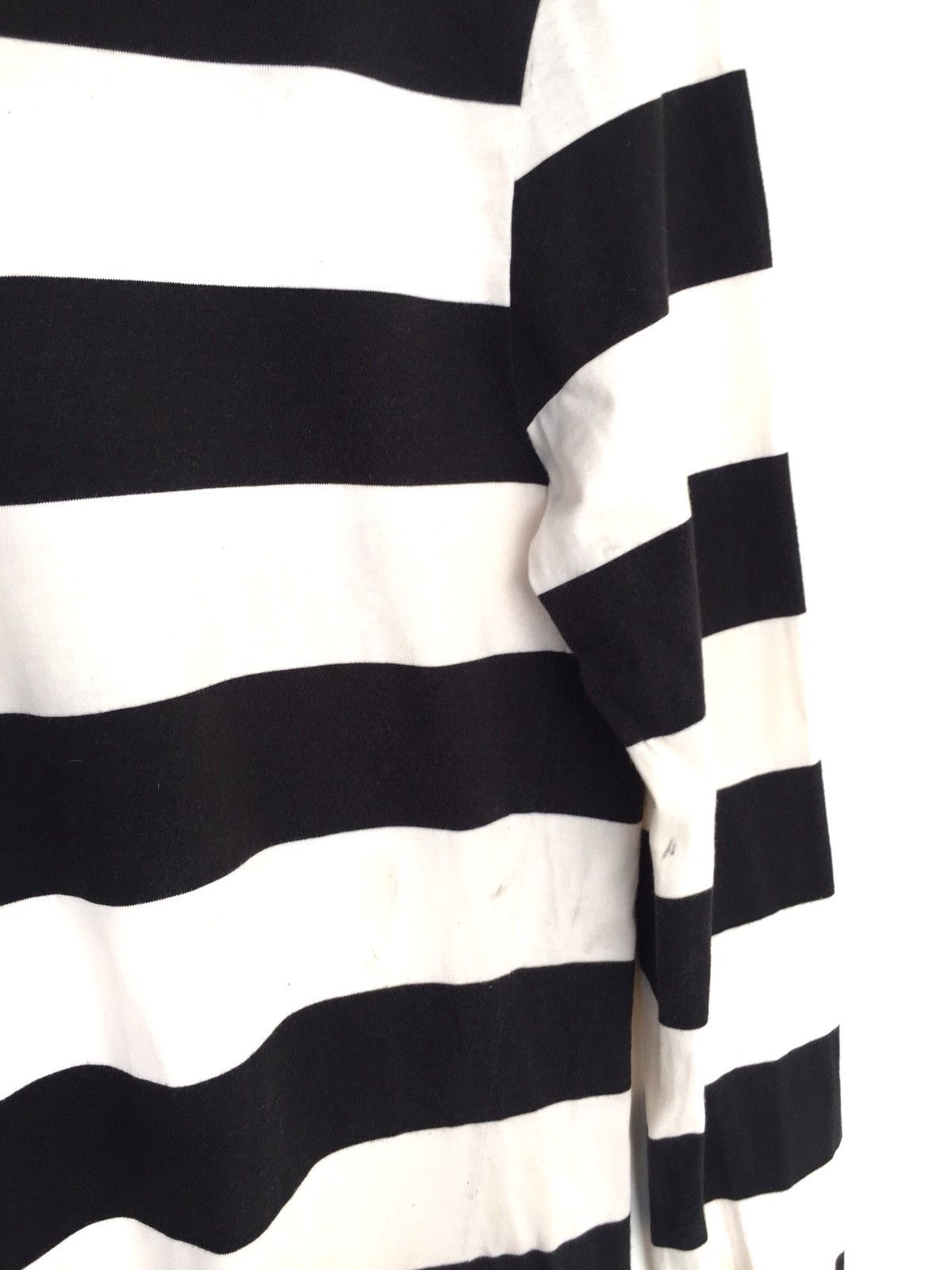 A.P.C. Old A.P.C. Border Stripe With Green Cuff LS Shirt Size US S / EU 44-46 / 1 - 5 Thumbnail