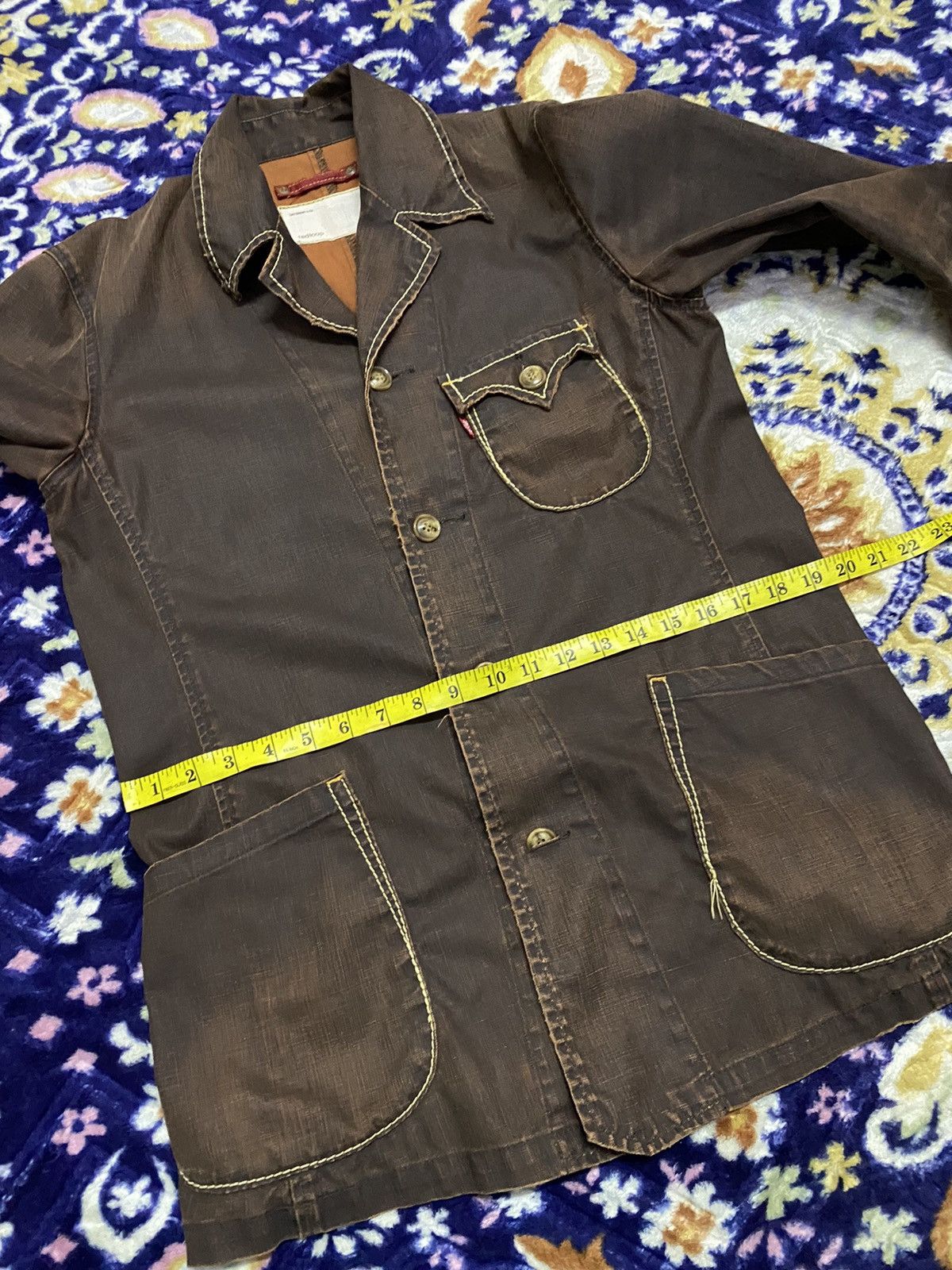 Levi's 🔥Rare🔥 LEVIS JACKET - FADED DESIGN Size US M / EU 48-50 / 2 - 12 Thumbnail