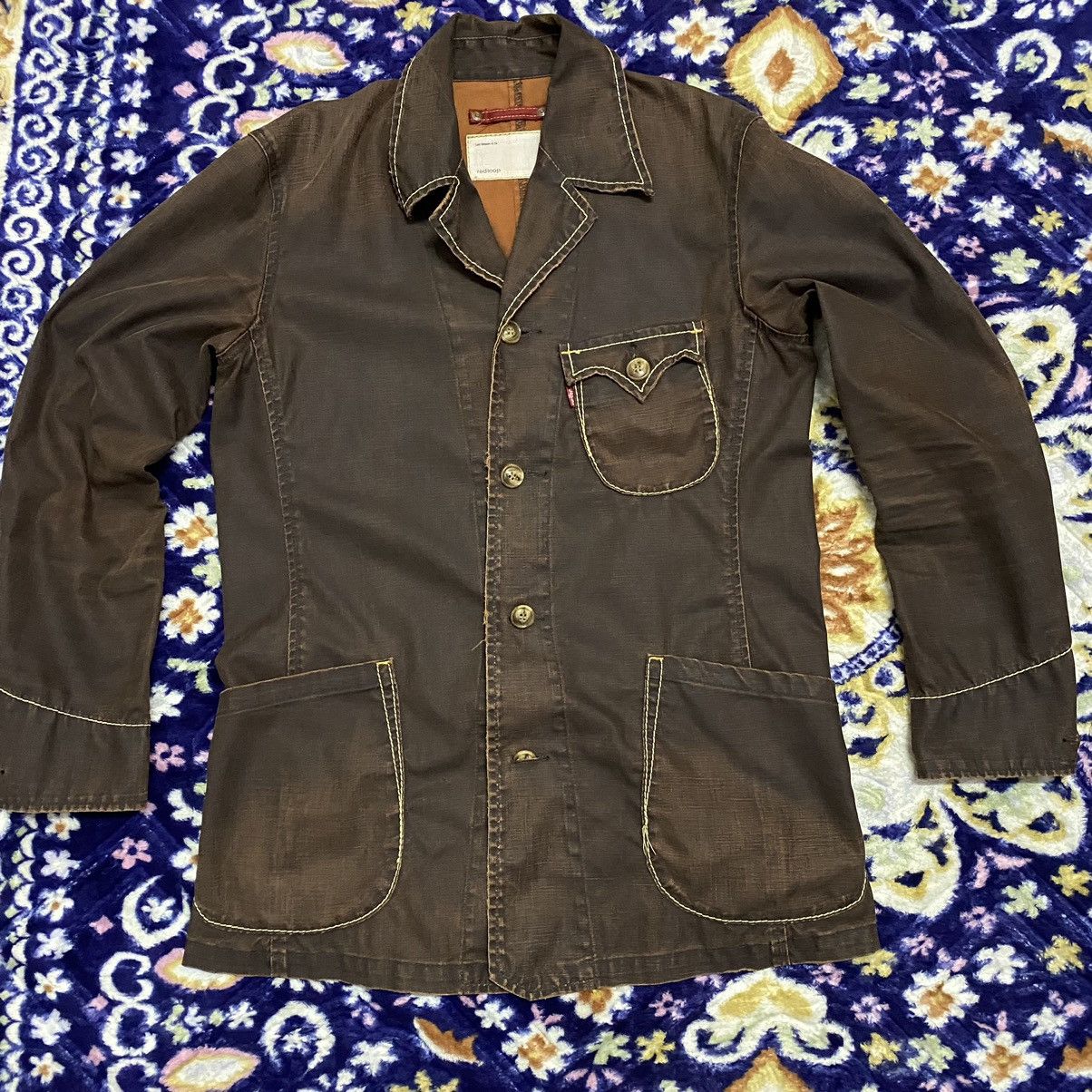 Levi's 🔥Rare🔥 LEVIS JACKET - FADED DESIGN Size US M / EU 48-50 / 2 - 2 Thumbnail