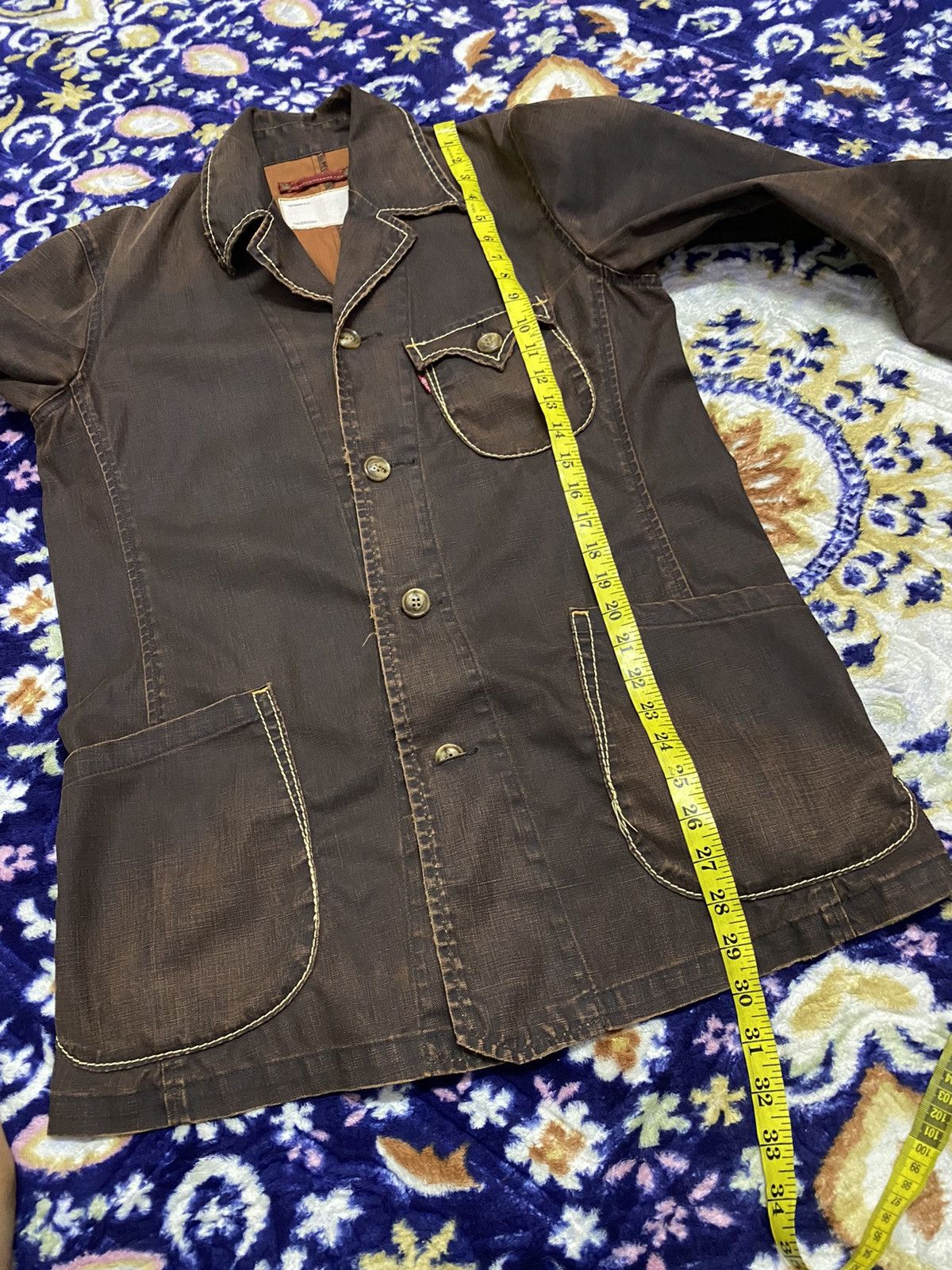 Levi's 🔥Rare🔥 LEVIS JACKET - FADED DESIGN Size US M / EU 48-50 / 2 - 13 Thumbnail