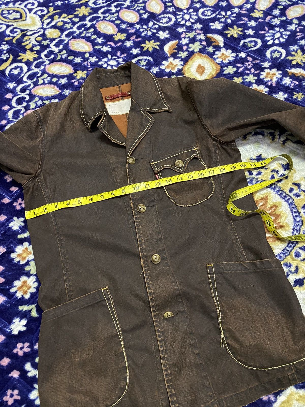 Levi's 🔥Rare🔥 LEVIS JACKET - FADED DESIGN Size US M / EU 48-50 / 2 - 11 Thumbnail