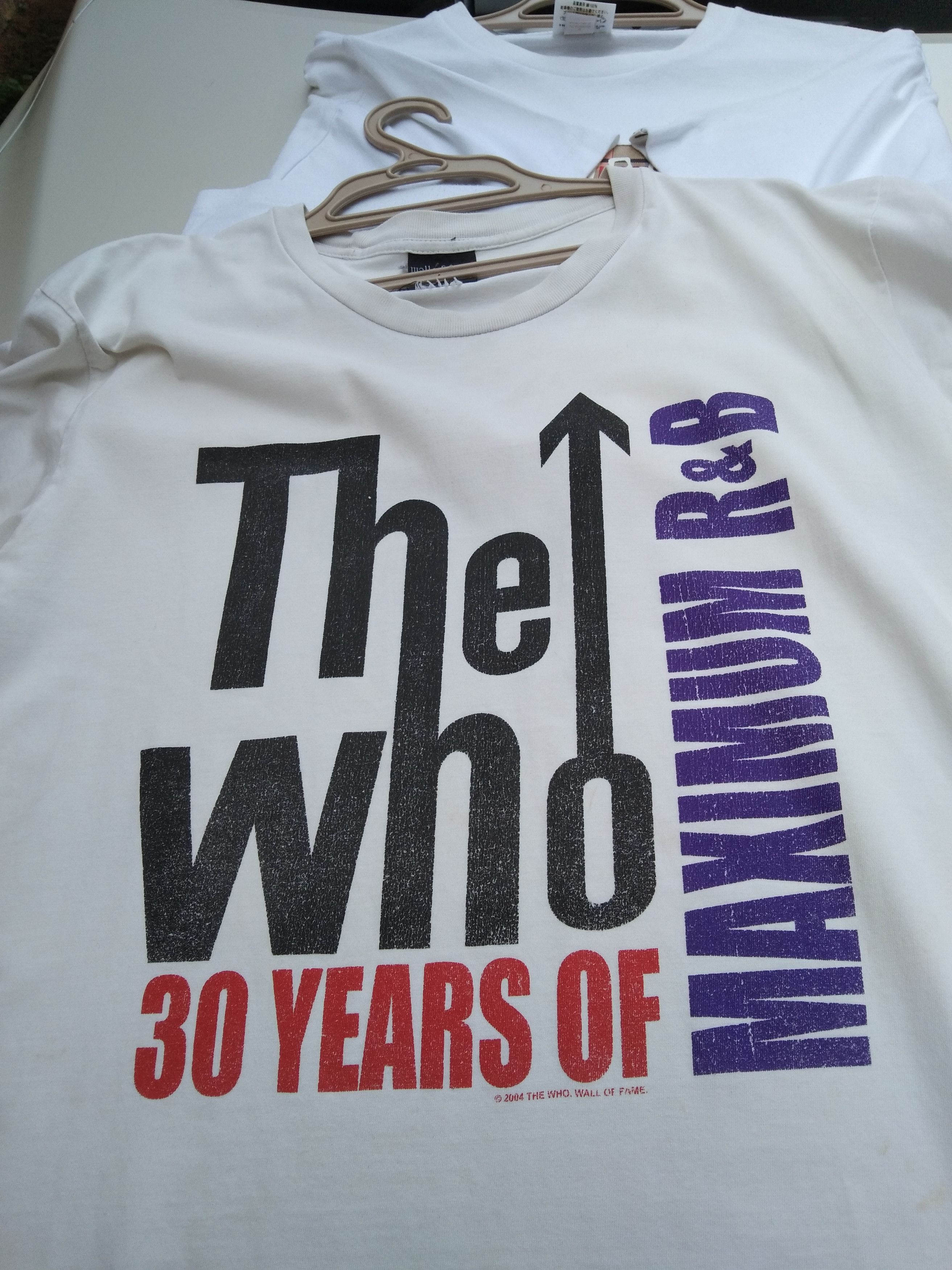 Band Tees VINTAGE 2004 THE WHO T-SHIRT Size US L / EU 52-54 / 3 - 5 Thumbnail