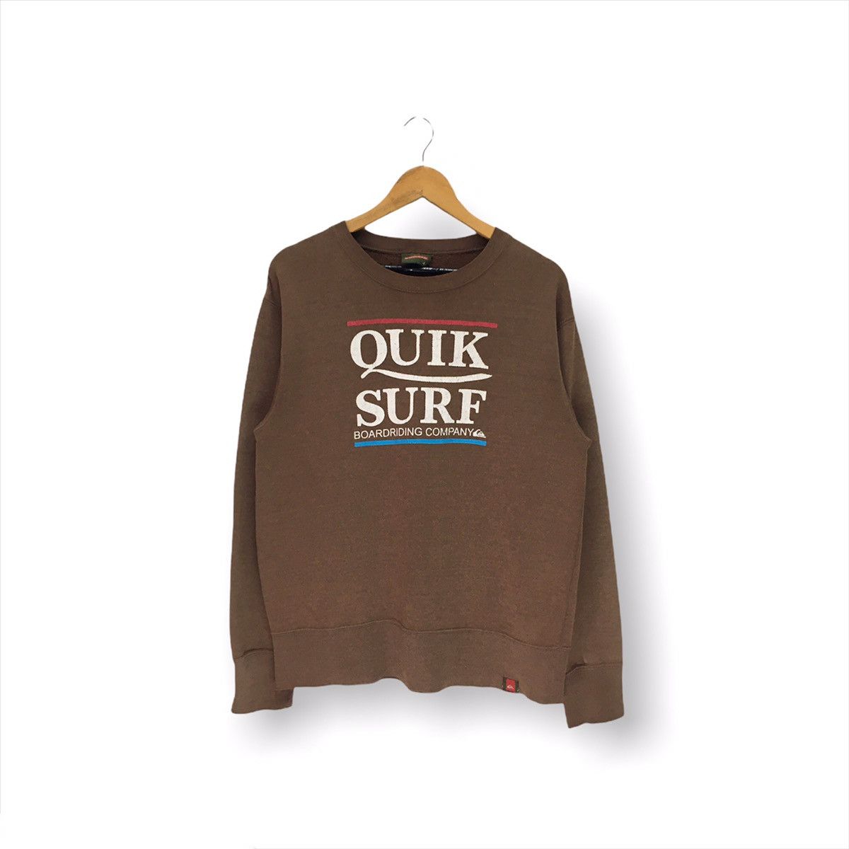 Quiksilver × Vintage Vintage Quiksilver Big Logo Surf Hawaii Sweatshirt Size US M / EU 48-50 / 2 - 1 Thumbnail