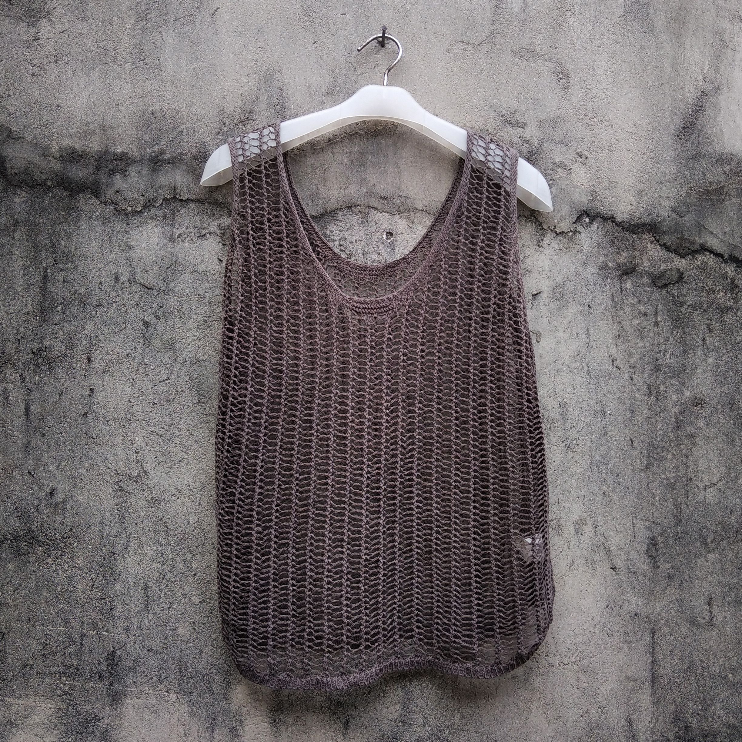 Hysteric Glamour Vintage y2k ZARD Japanese Brand Mesh Tanktop Size US L / EU 52-54 / 3 - 1 Thumbnail
