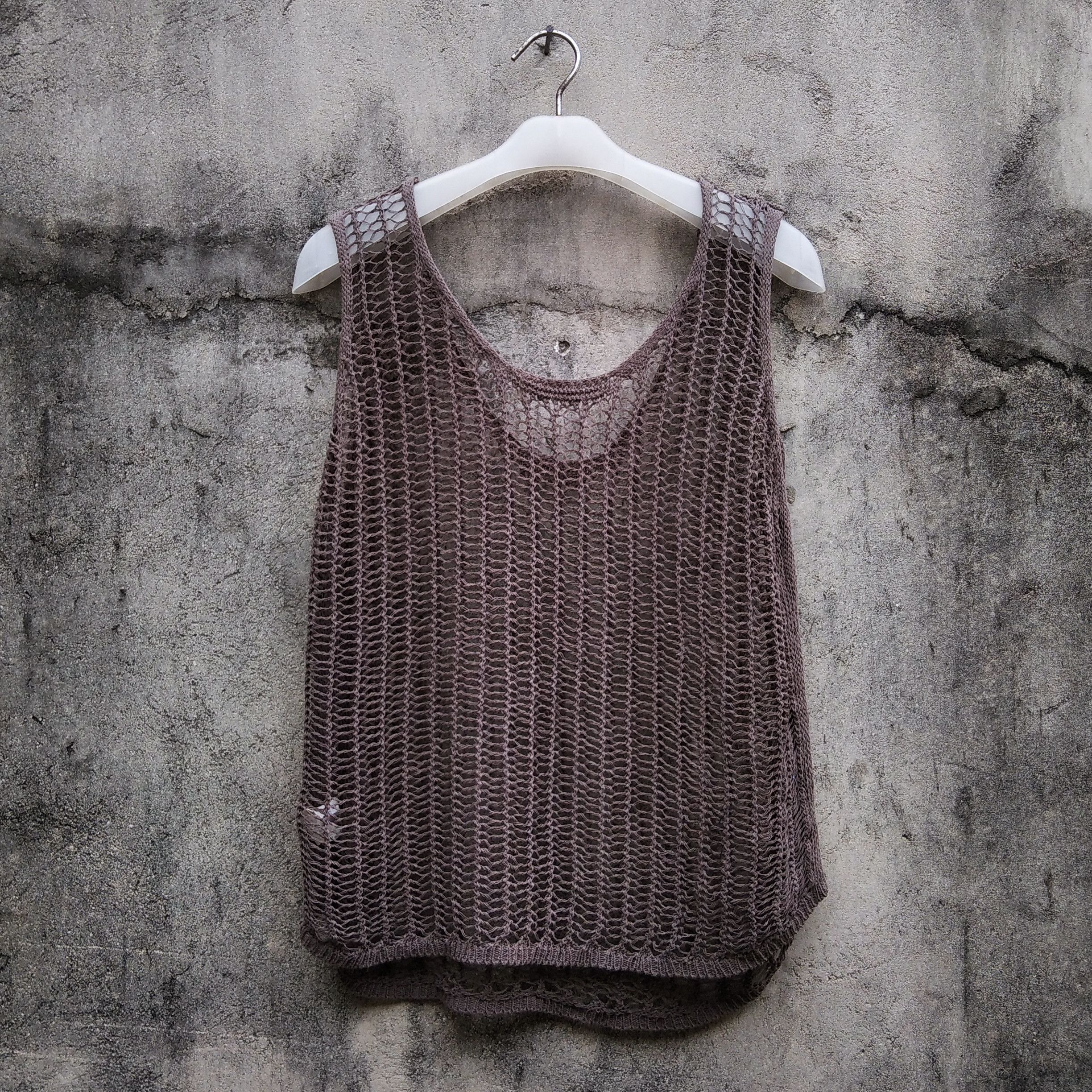 Hysteric Glamour Vintage y2k ZARD Japanese Brand Mesh Tanktop Size US L / EU 52-54 / 3 - 2 Thumbnail