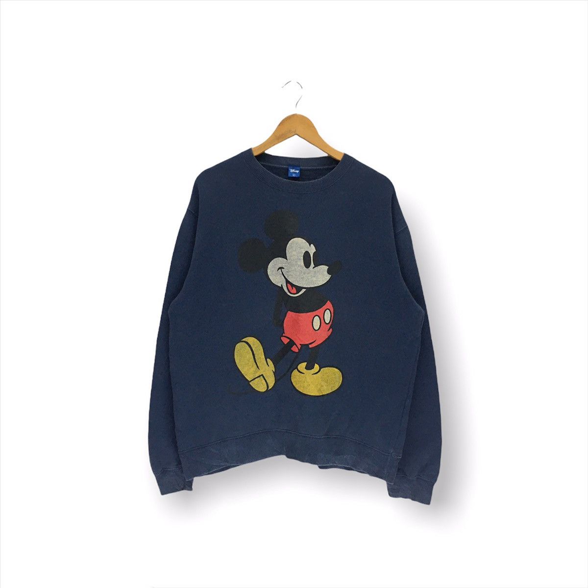 Disney × Mickey Mouse Vintage Mickey Mouse Disney Cartoon Sweatshirt Size US L / EU 52-54 / 3 - 1 Thumbnail