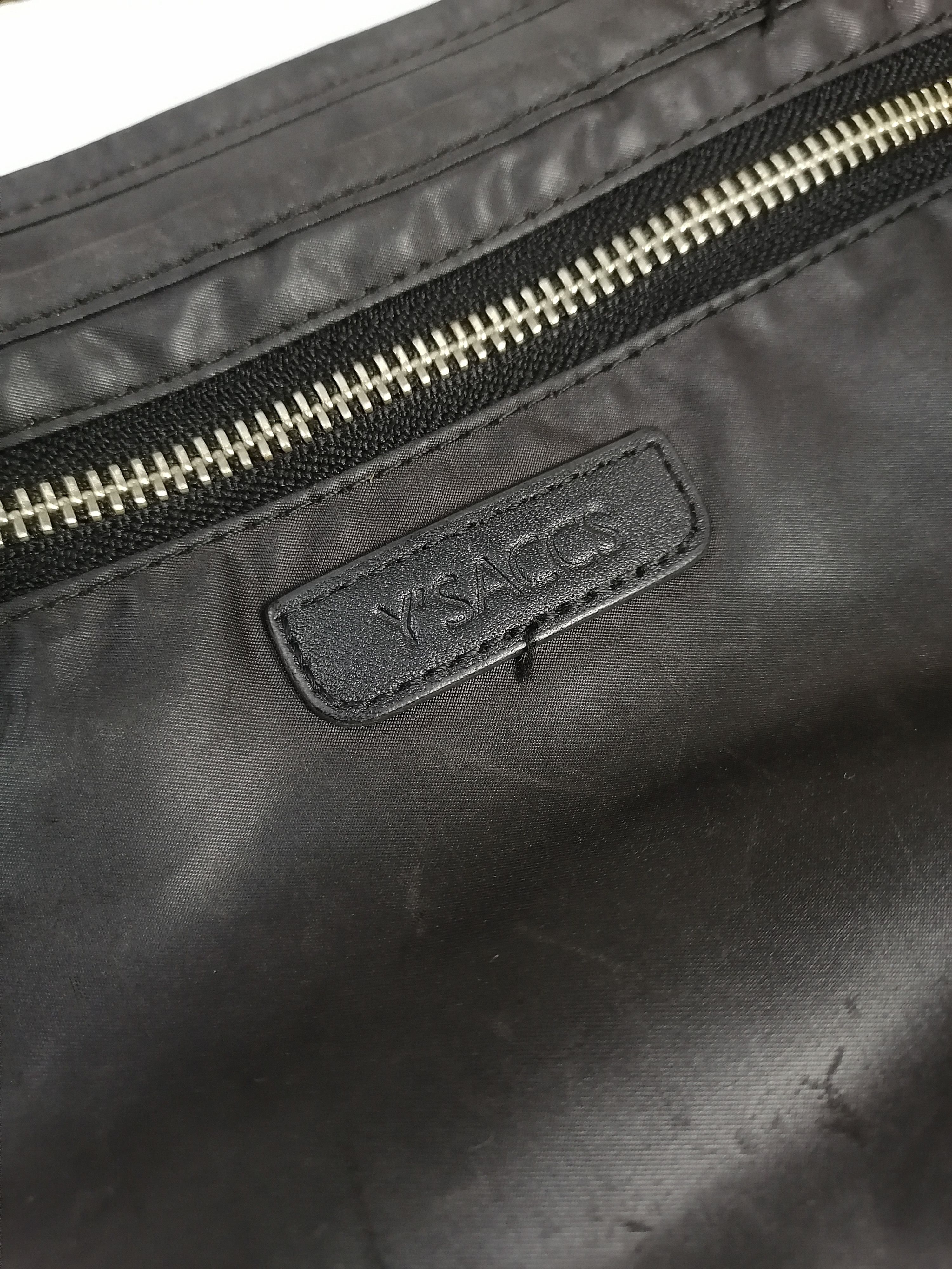 Yohji Yamamoto Y'saccs Waxed Multipocket Satchel Crossbody / Sling Bag Size ONE SIZE - 2 Thumbnail