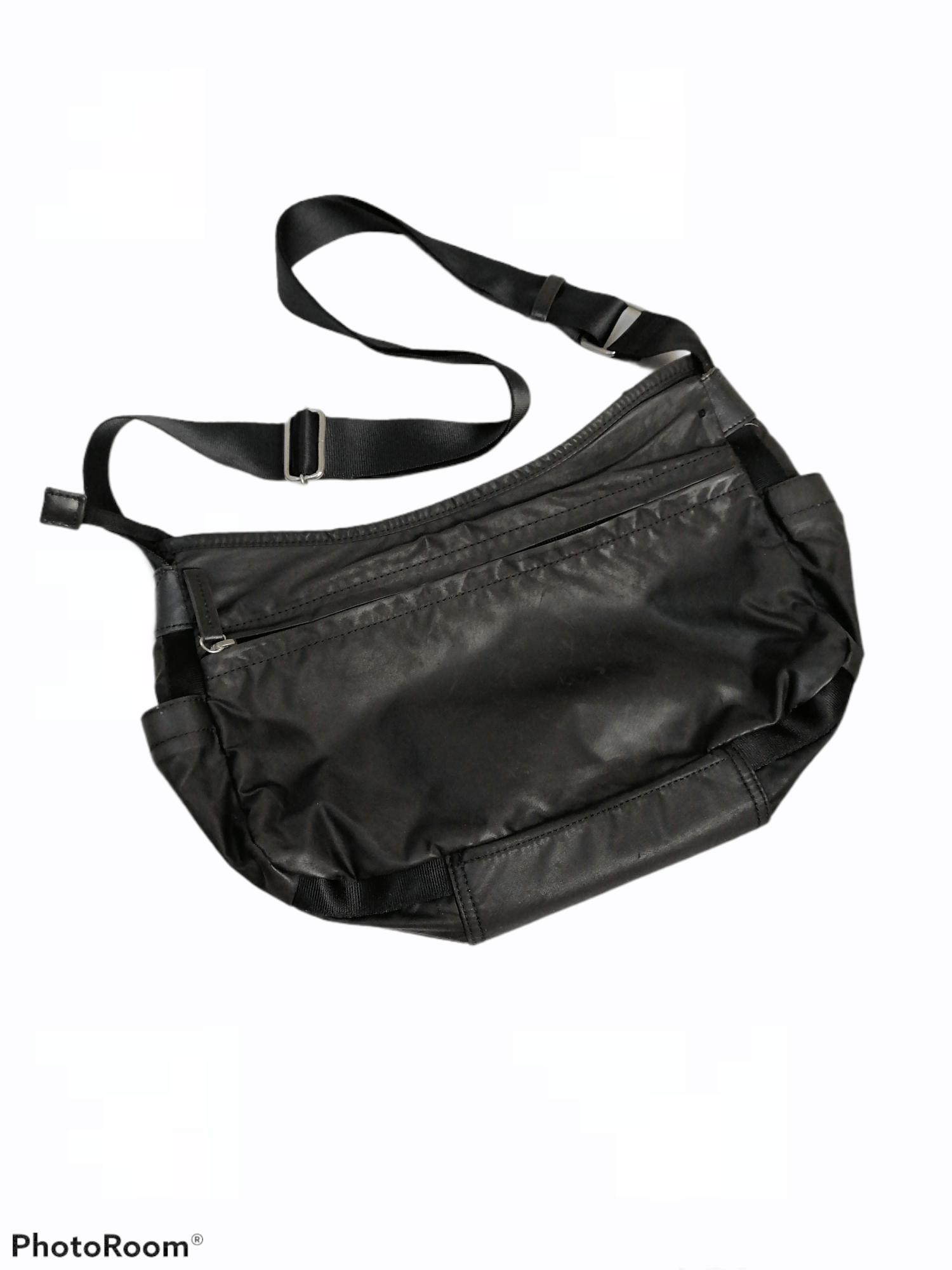 Yohji Yamamoto Y'saccs Waxed Multipocket Satchel Crossbody / Sling Bag Size ONE SIZE - 3 Thumbnail