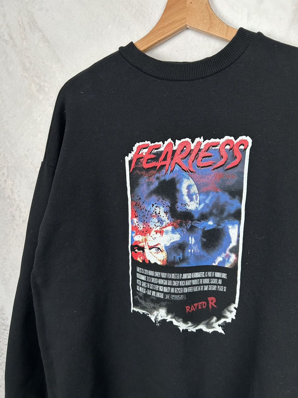 Other Vintage Crewneck Graphic Fearless Boxy Fit Size US M / EU 48-50 / 2 - 3 Thumbnail