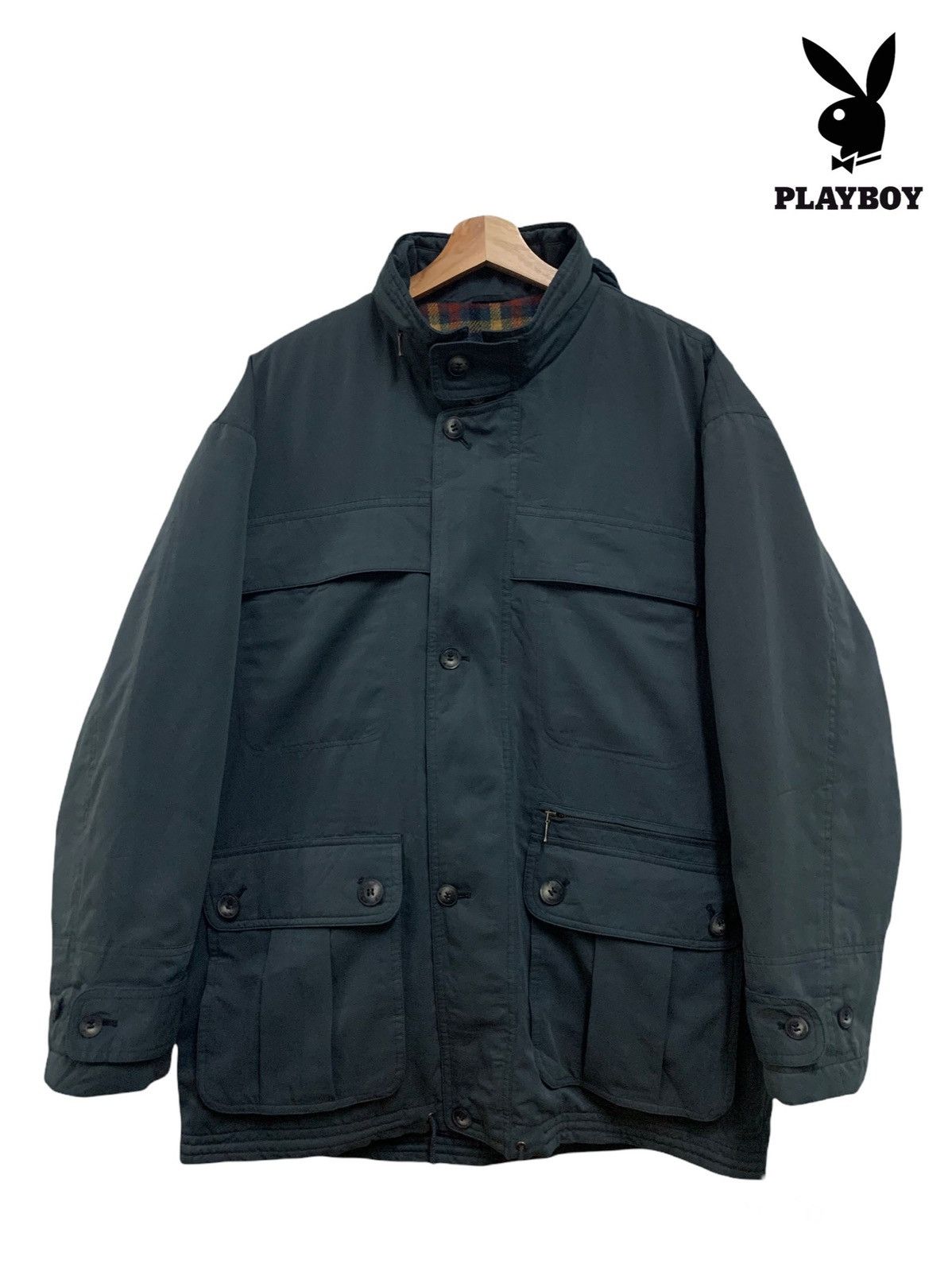 Playboy Playboy Sports Quilted Jacket Size US XL / EU 56 / 4 - 1 Thumbnail
