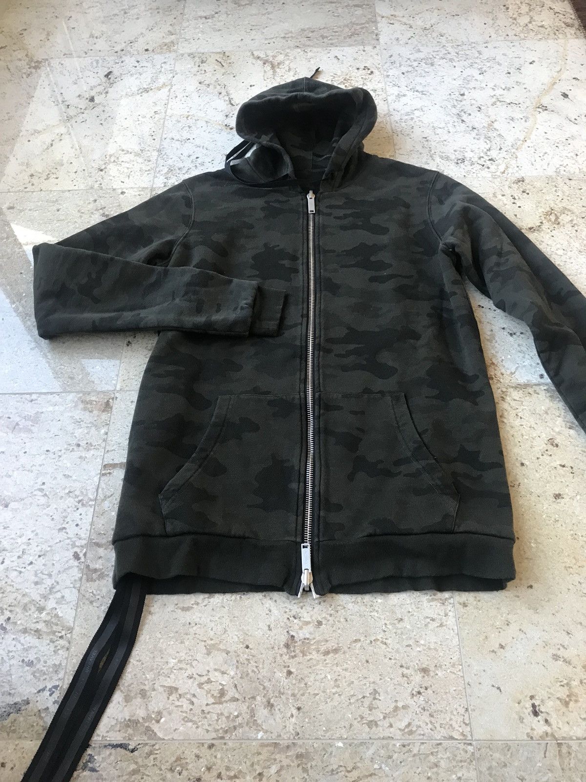 Ben Taverniti Unravel Project Brush Cotton Reversible Camo Hoodie Size US XS / EU 42 / 0 - 2 Thumbnail