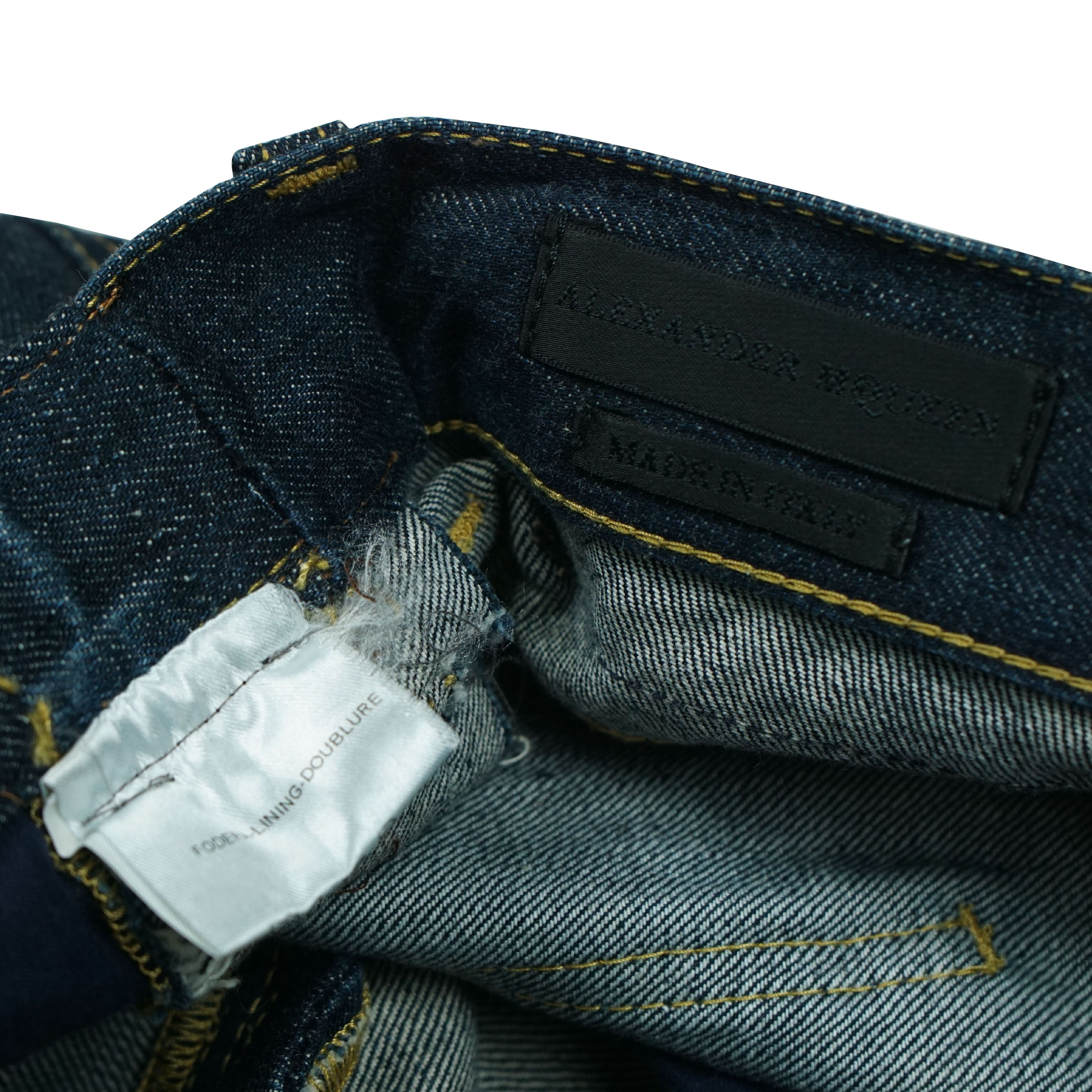 Alexander McQueen *NoTariff Alexander McQueen Archive Denim Pants Size US 33 - 9 Thumbnail