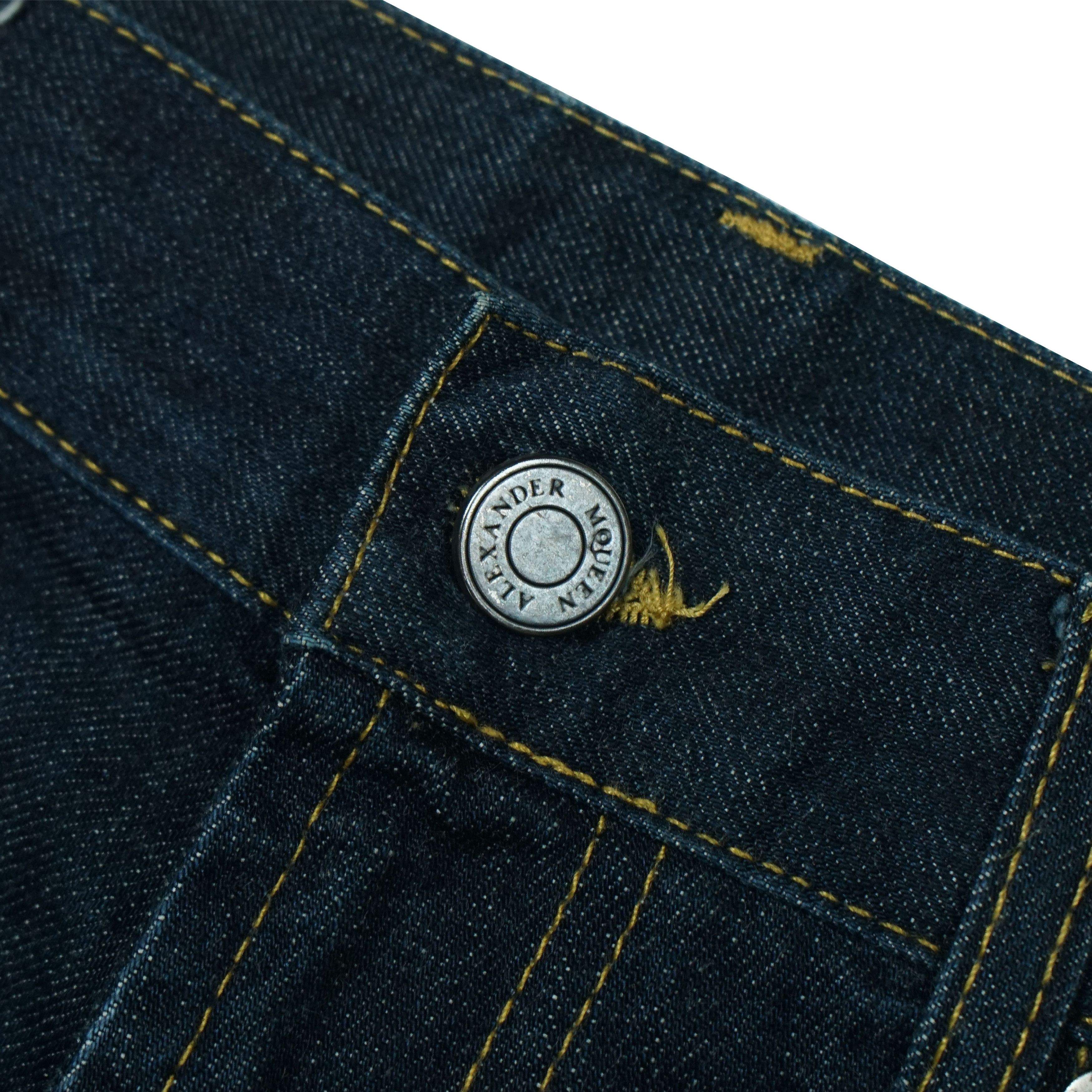 Alexander McQueen *NoTariff Alexander McQueen Archive Denim Pants Size US 33 - 5 Thumbnail