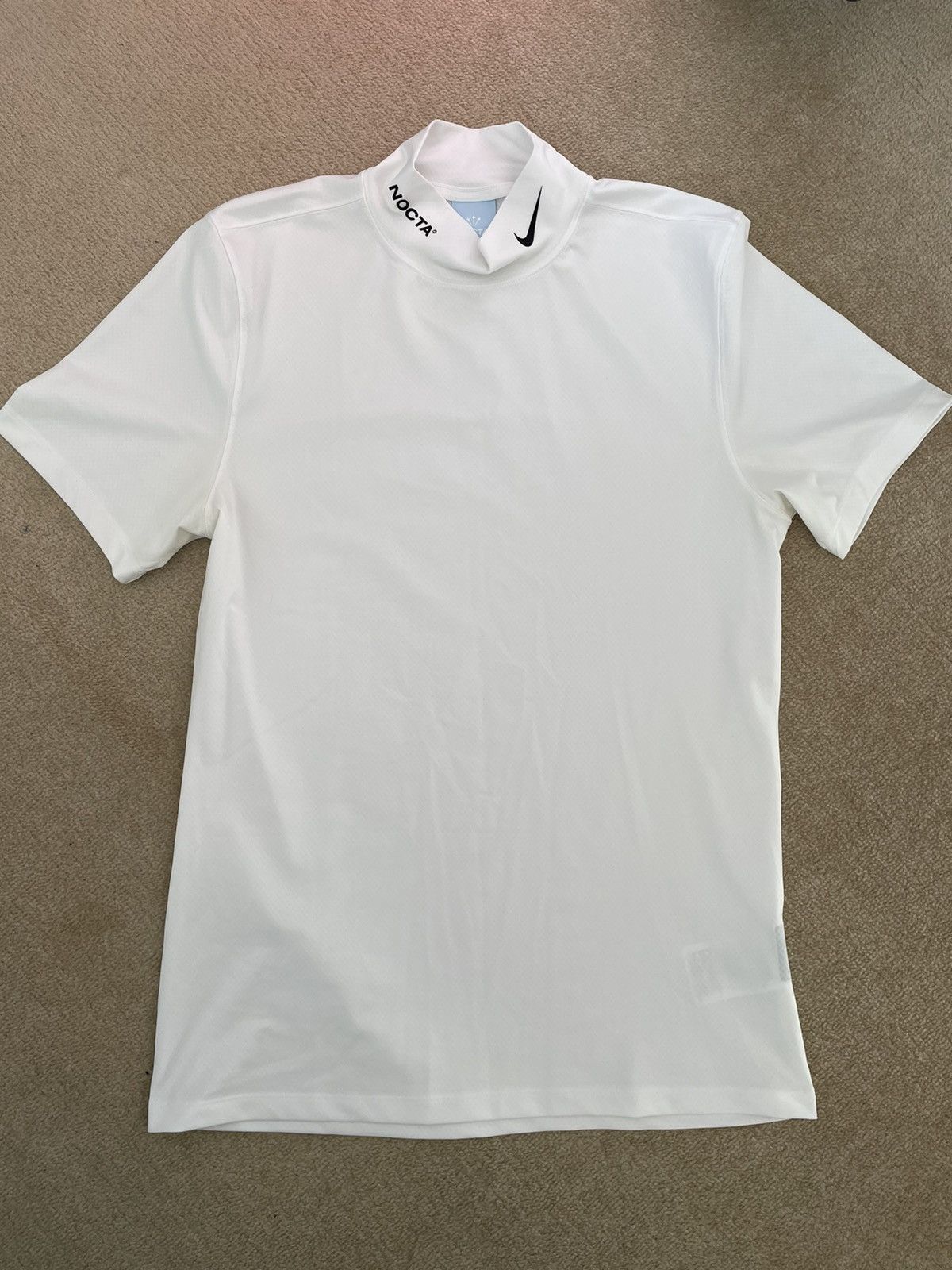 image of Nocta X Nike Golf Mockneck in White, Men's (Size Small)