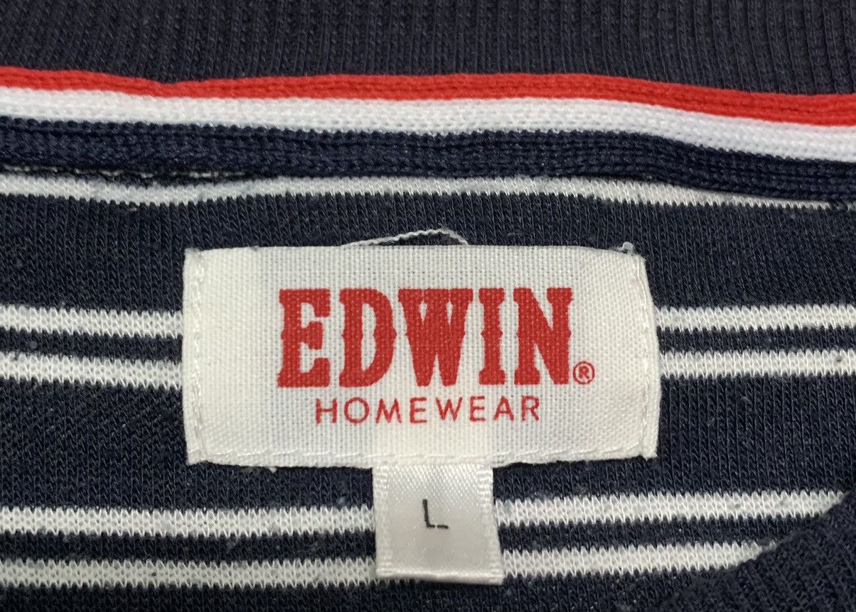 Edwin 👹EDWIN HOMEWEAR STRIPED CREWNECK Size US L / EU 52-54 / 3 - 12 Thumbnail