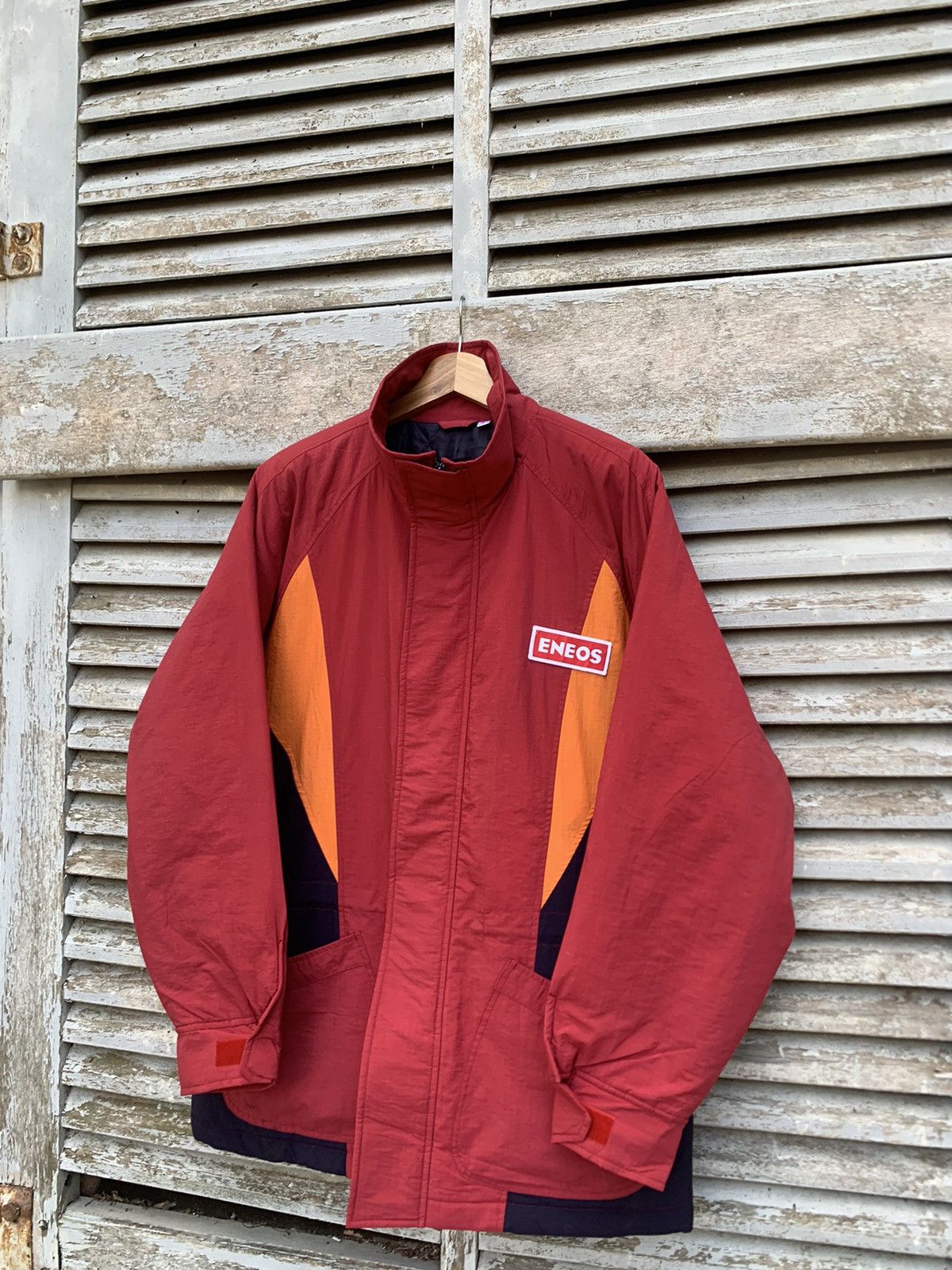 image of Eneos Motorsport Racing Team Jacket in Maroon, Men's (Size XL)