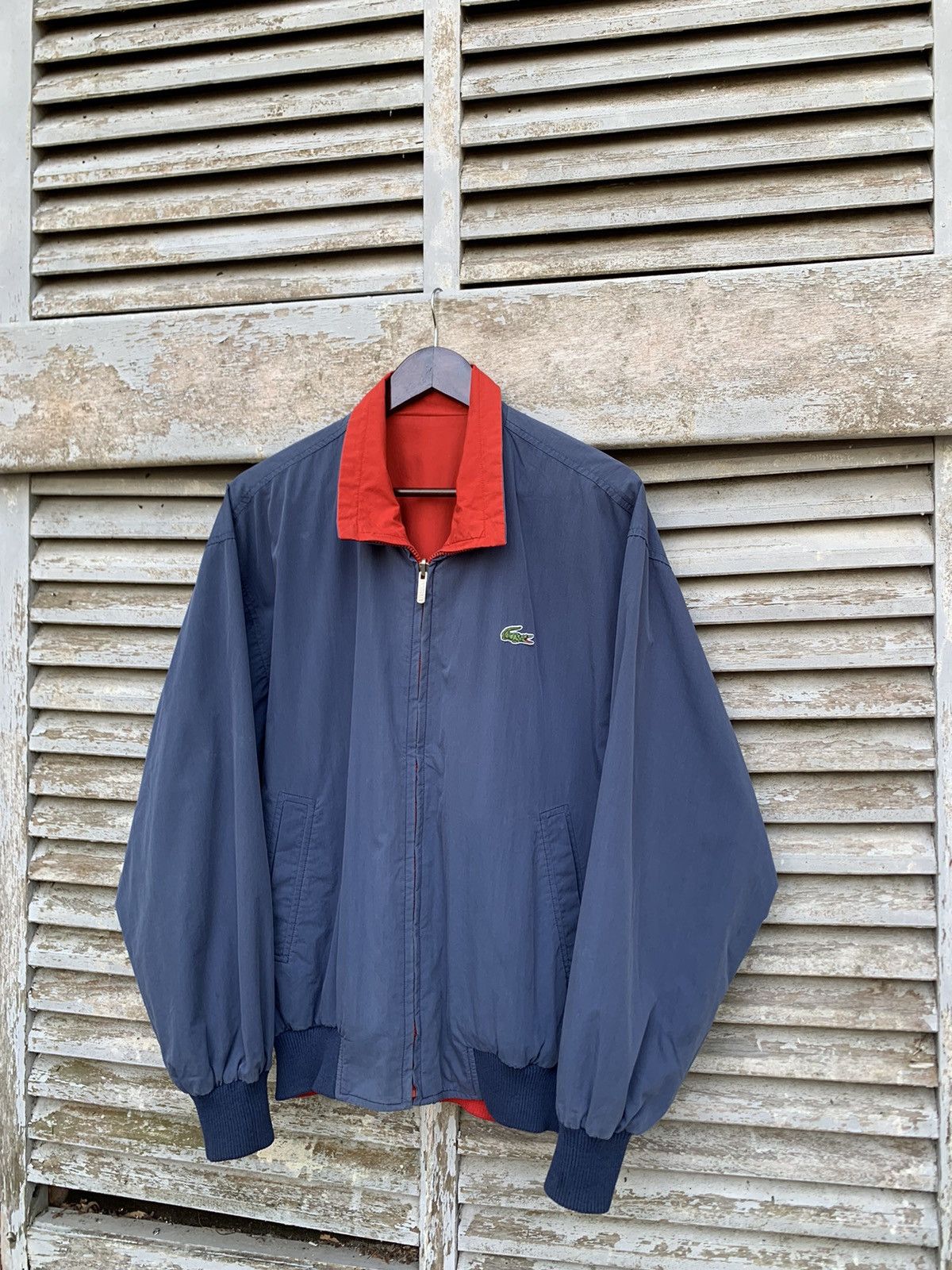 Lacoste LACOSTE REVERSIBLE BOMBER JACKET Size US L / EU 52-54 / 3 - 1 Thumbnail