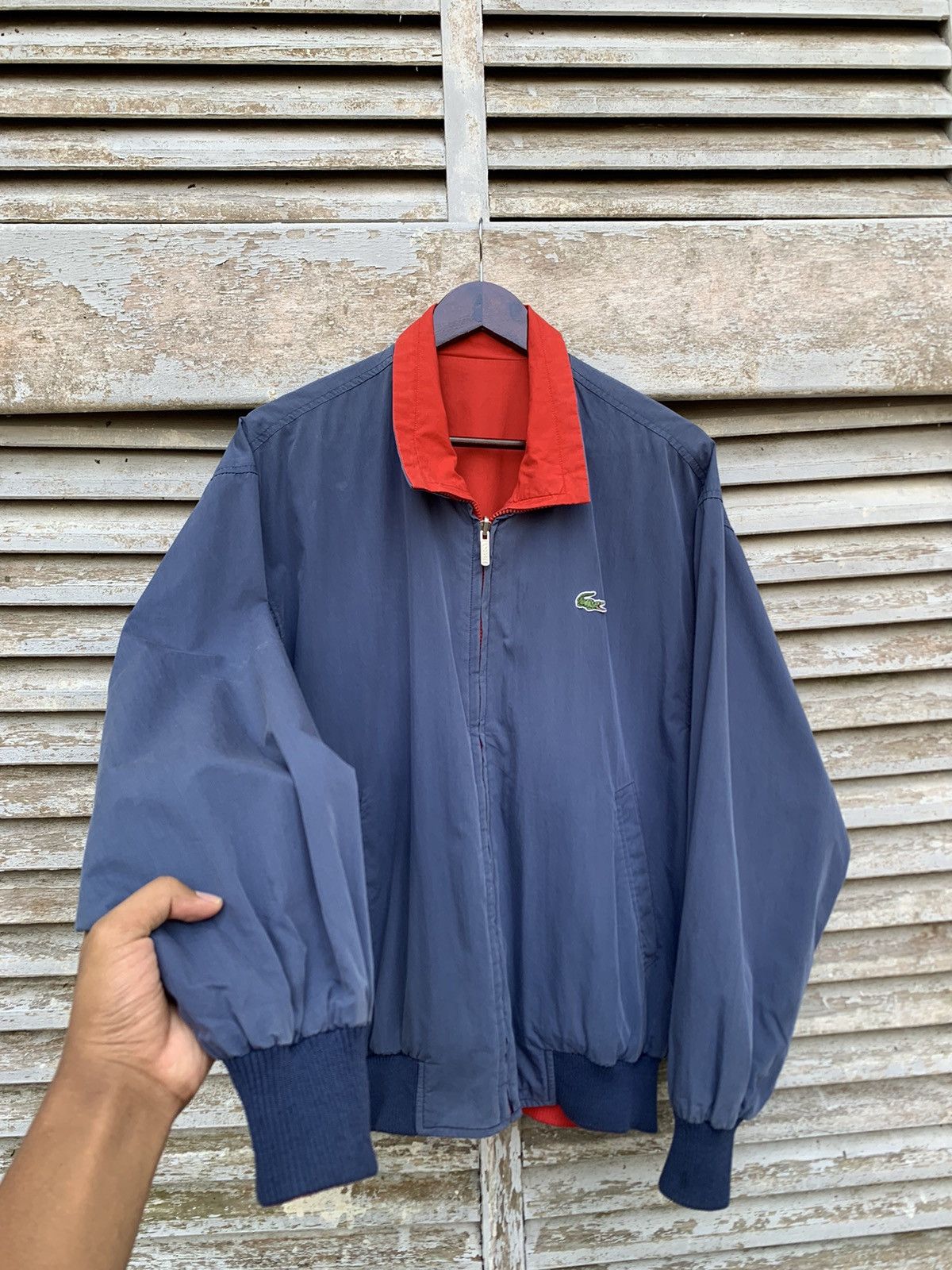 Lacoste LACOSTE REVERSIBLE BOMBER JACKET Size US L / EU 52-54 / 3 - 12 Thumbnail