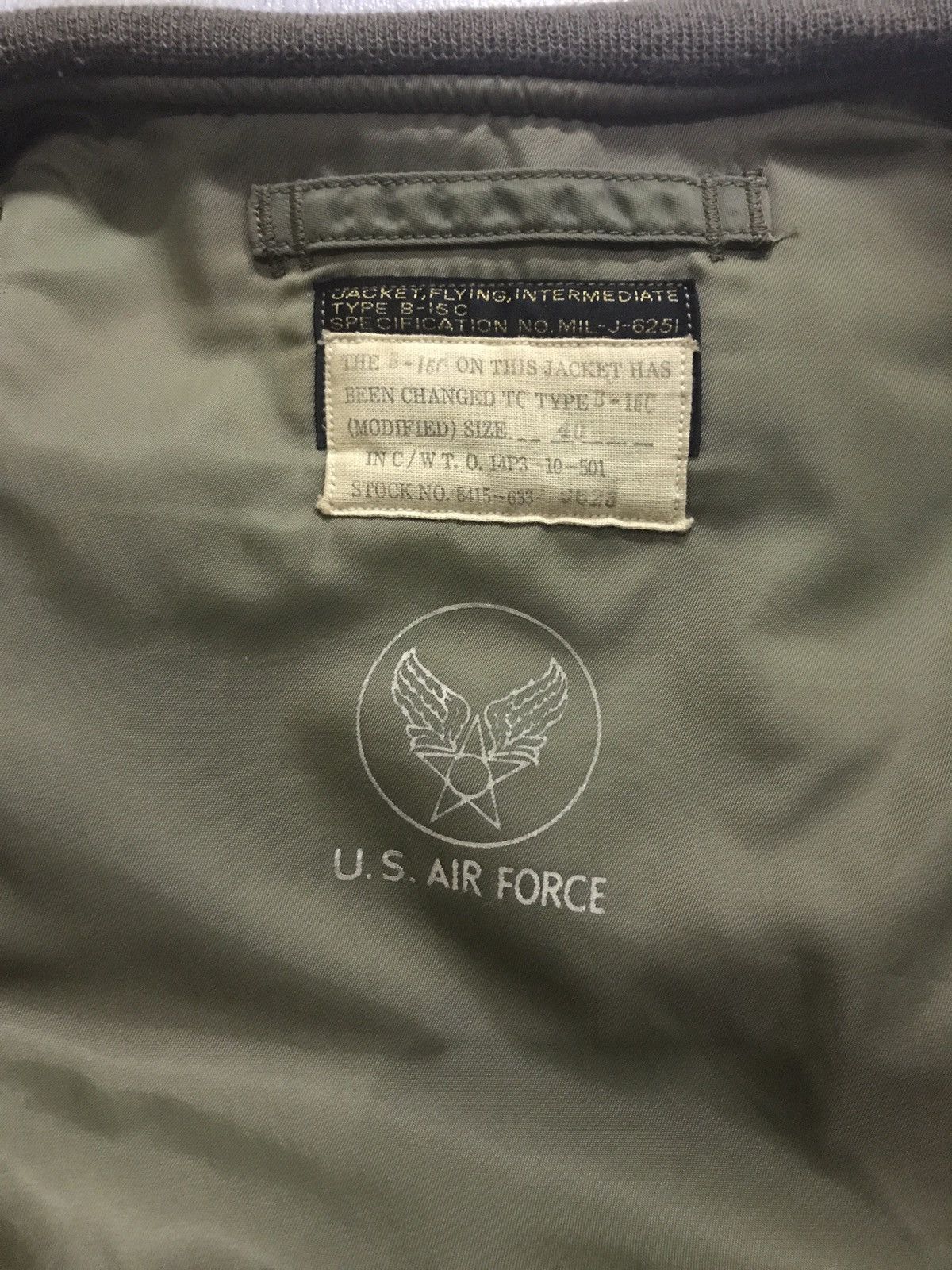 Buzz Rickson's Buzz Rickson's Type B15C Winter U.S. Army Air Force Size US L / EU 52-54 / 3 - 9 Thumbnail