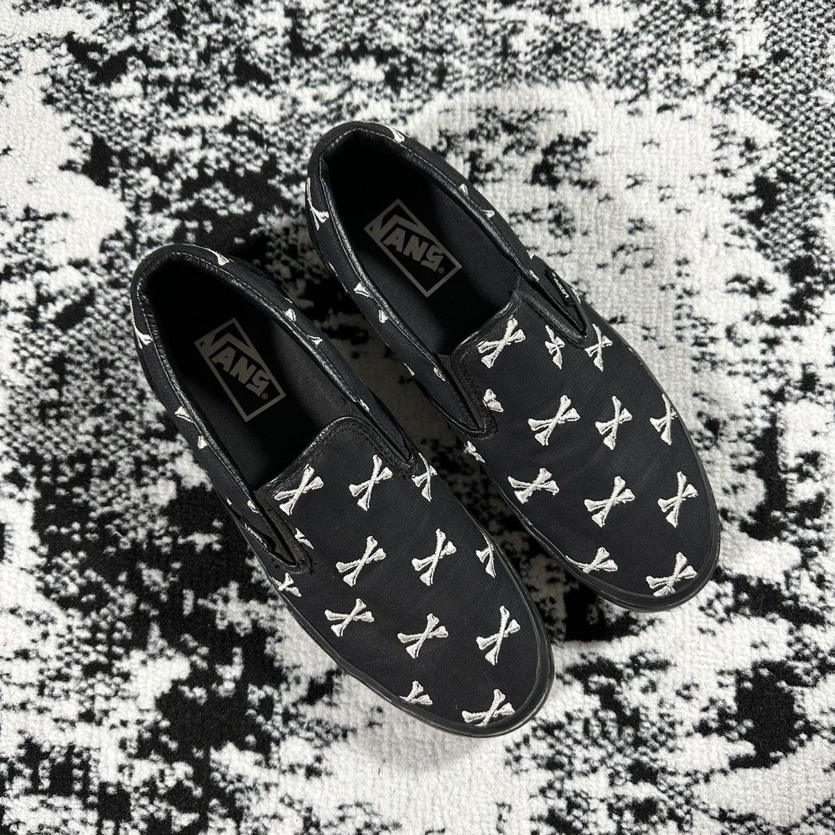 Vans RARE VANS SYNDICATE x WTAPS CROSSBONES SLIP ON | Grailed