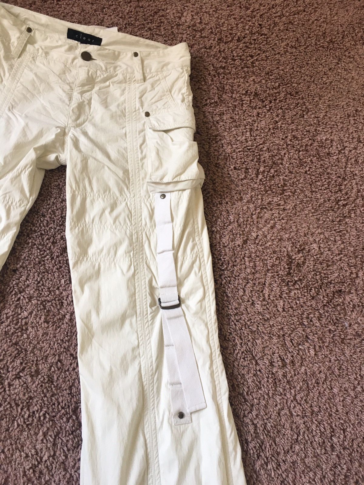 Japanese Brand clear white tactical pants Size 28" / US 6 / IT 42 - 4 Thumbnail
