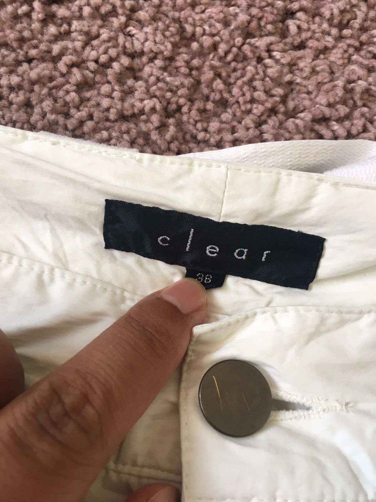 Japanese Brand clear white tactical pants Size 28" / US 6 / IT 42 - 2 Thumbnail
