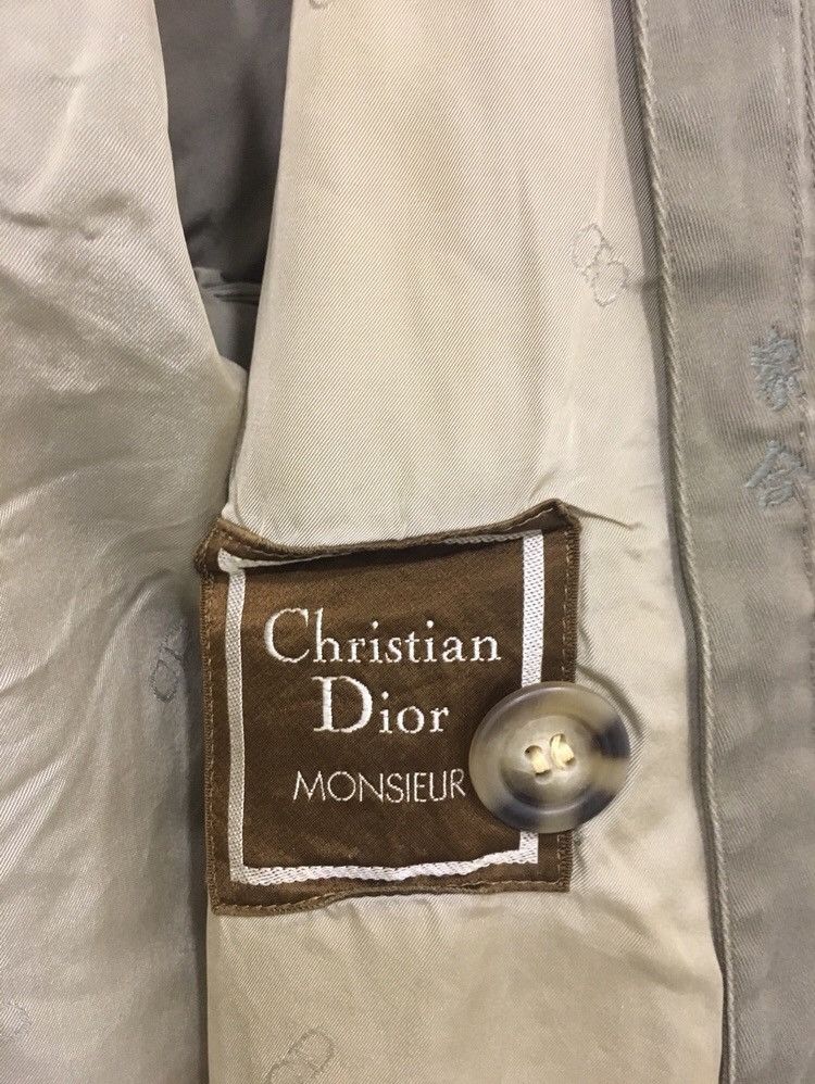 Christian Dior Monsieur vintage 80s christian dior trench coat Size US L / EU 52-54 / 3 - 4 Thumbnail