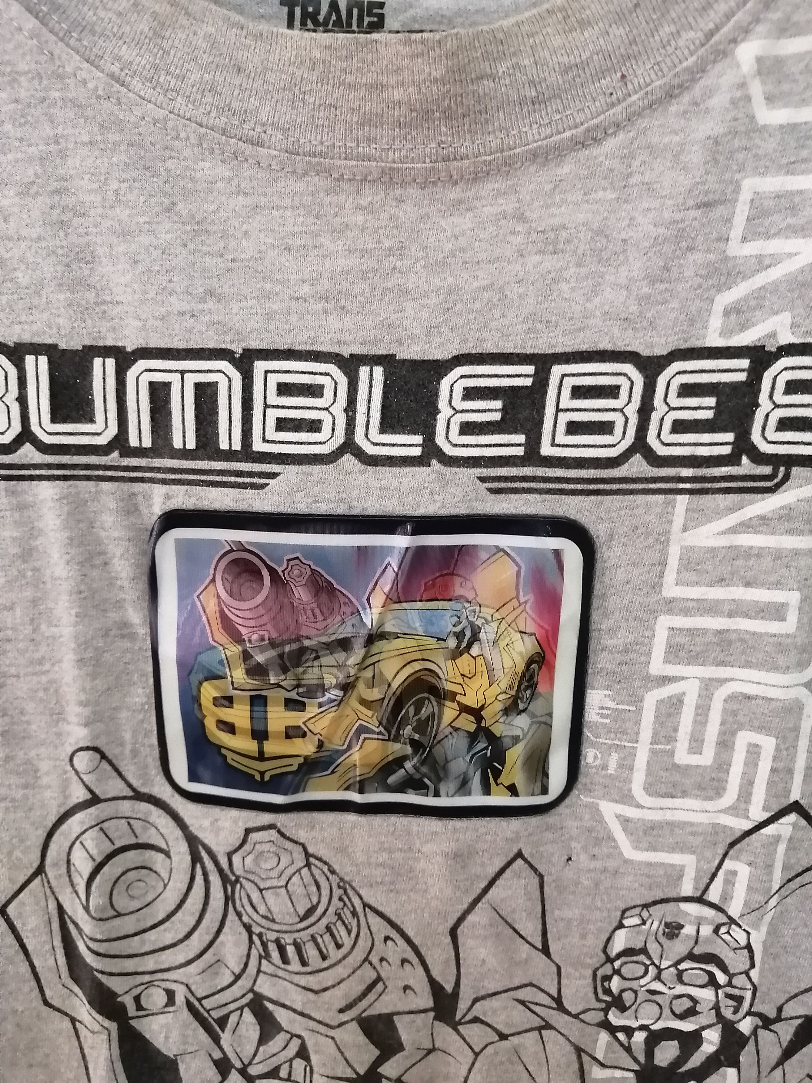 Transformers Vintage 2006 Bumblebee Big Print Tees Size US M / EU 48-50 / 2 - 5 Thumbnail