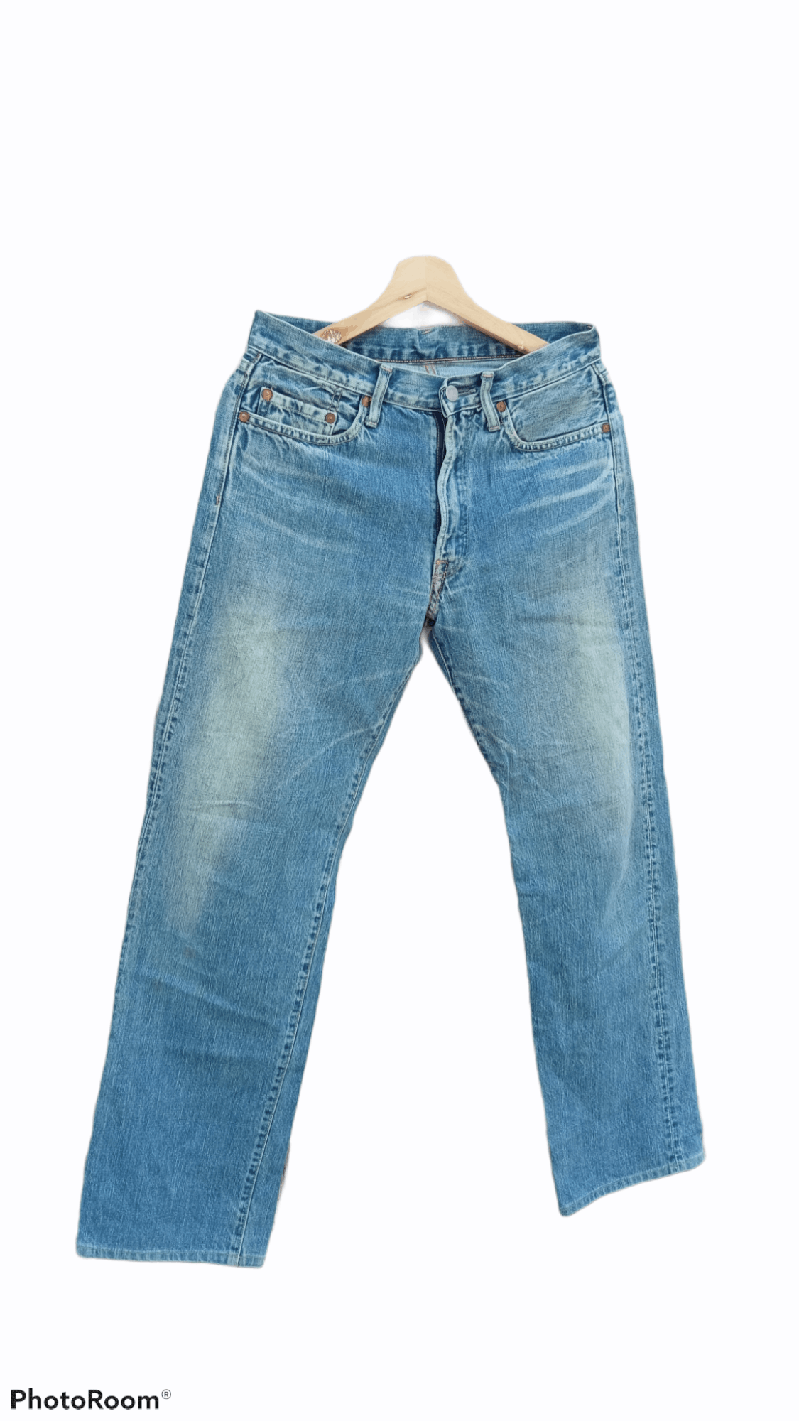 45rpm 🔥🔥R by 45RPM Studio Distressed Jeans Denim Size US 31 - 2 Thumbnail
