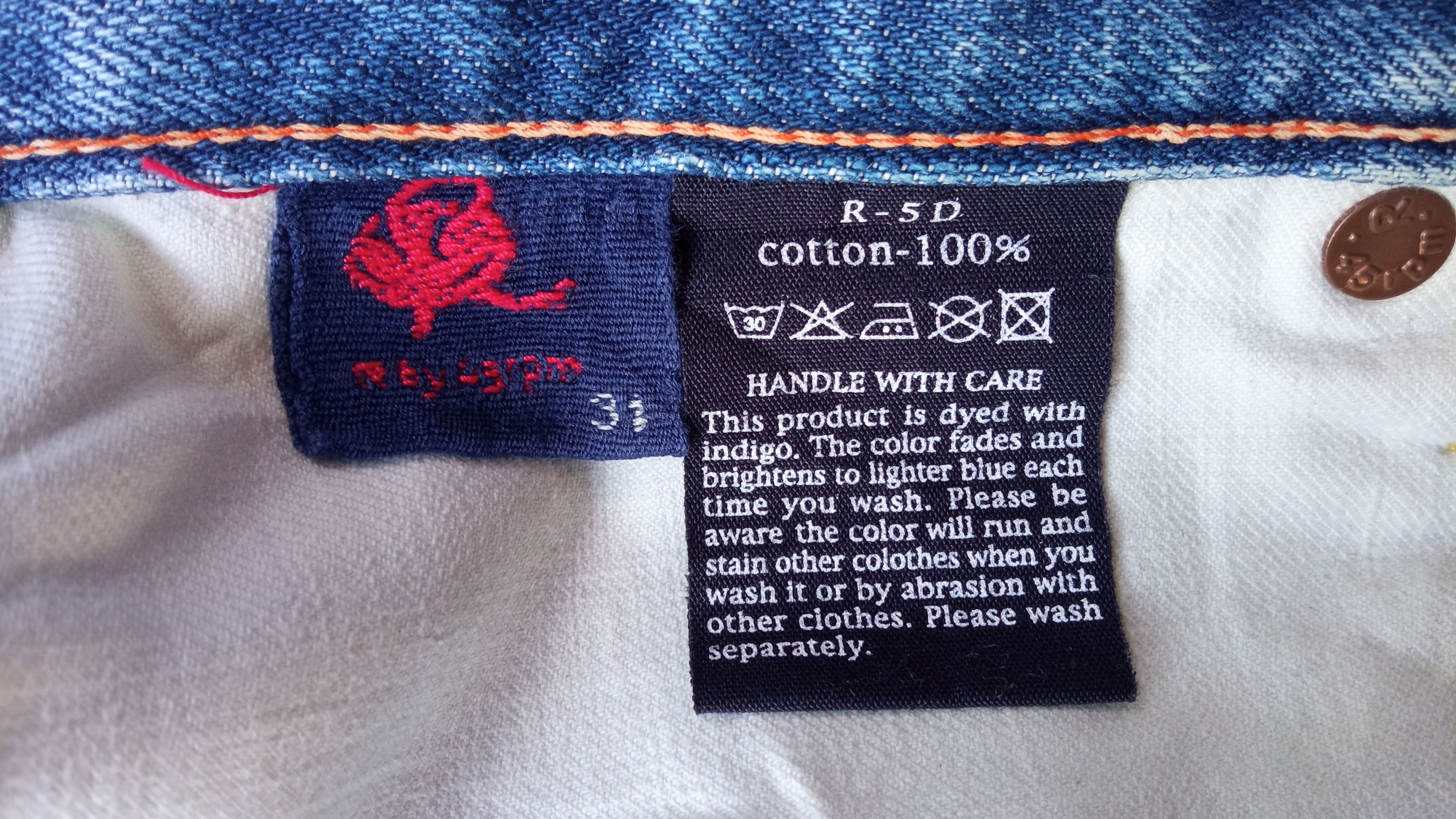 45rpm 🔥🔥R by 45RPM Studio Distressed Jeans Denim Size US 31 - 23 Thumbnail