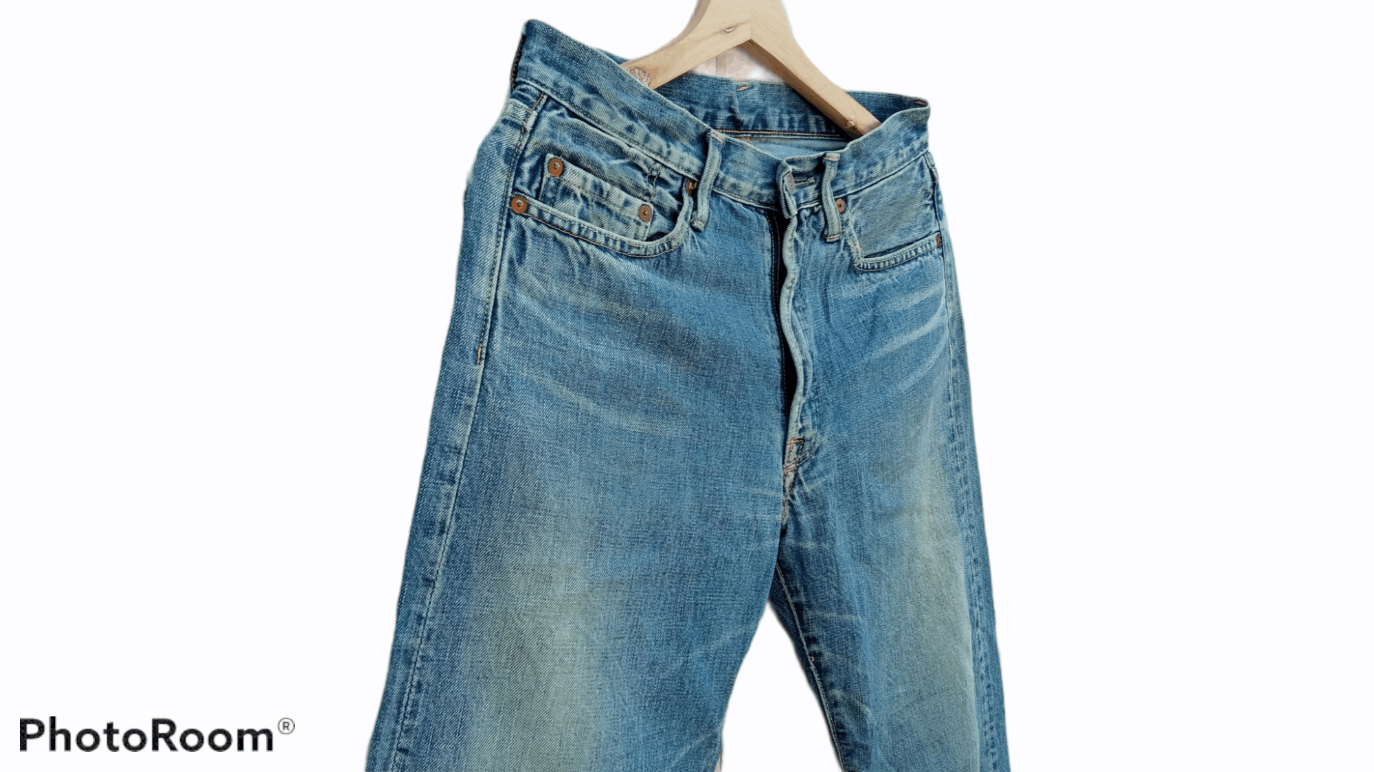 45rpm 🔥🔥R by 45RPM Studio Distressed Jeans Denim Size US 31 - 12 Thumbnail