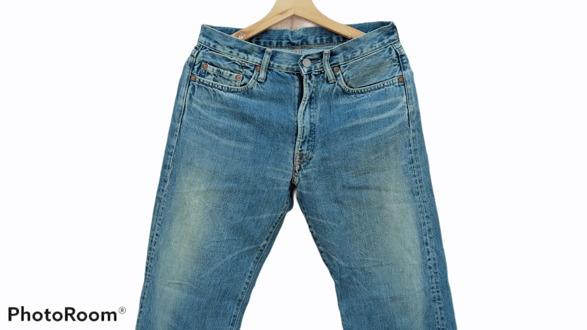 45rpm 🔥🔥R by 45RPM Studio Distressed Jeans Denim Size US 31 - 6 Thumbnail