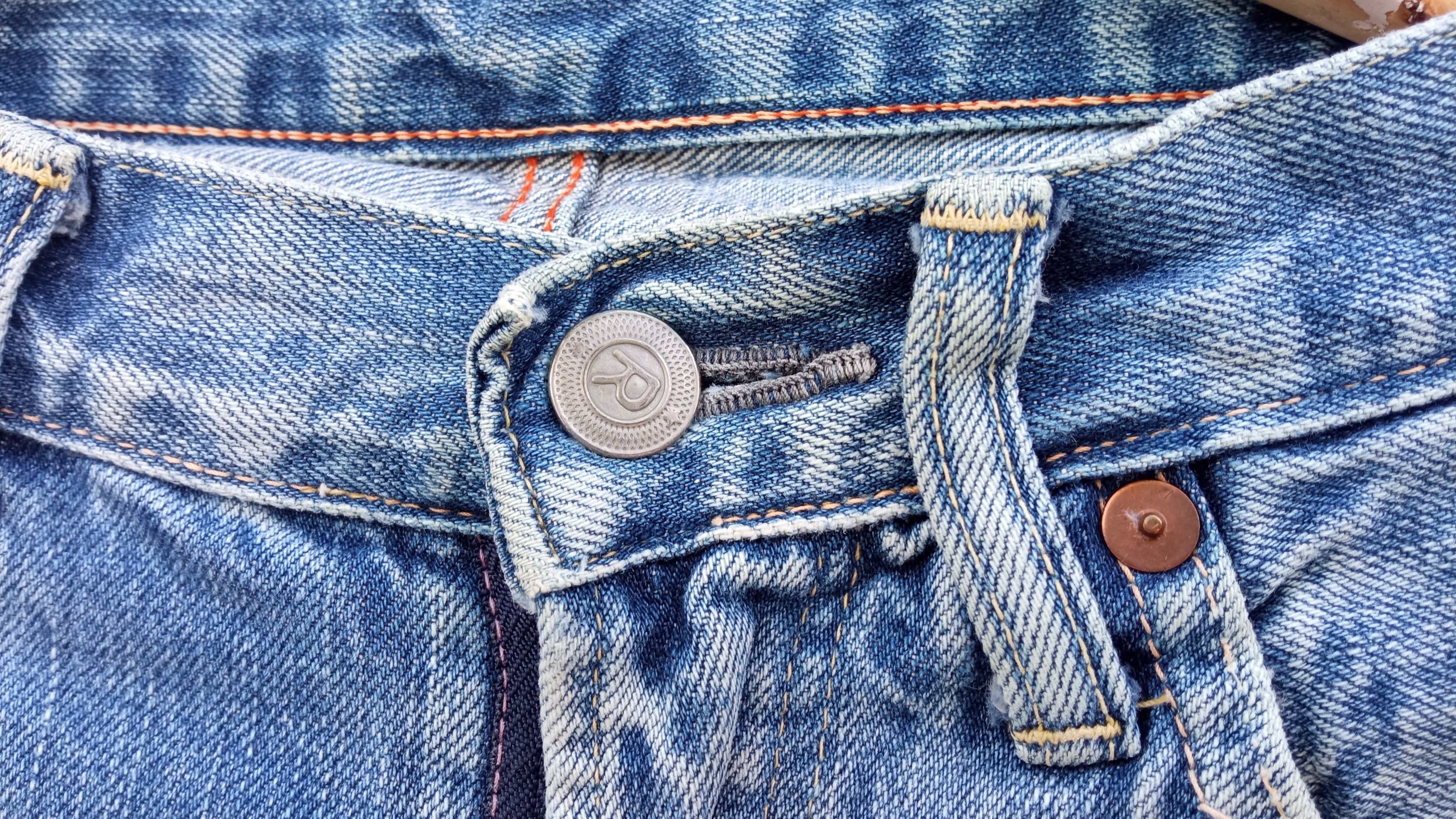 45rpm 🔥🔥R by 45RPM Studio Distressed Jeans Denim Size US 31 - 15 Thumbnail