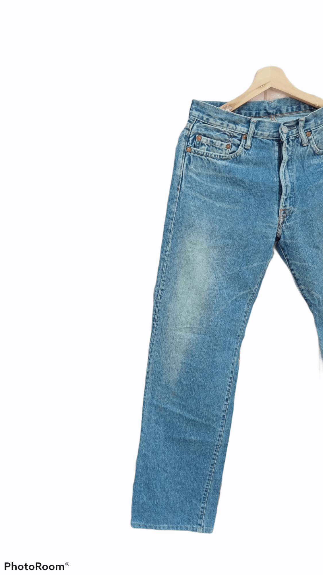 45rpm 🔥🔥R by 45RPM Studio Distressed Jeans Denim Size US 31 - 5 Thumbnail