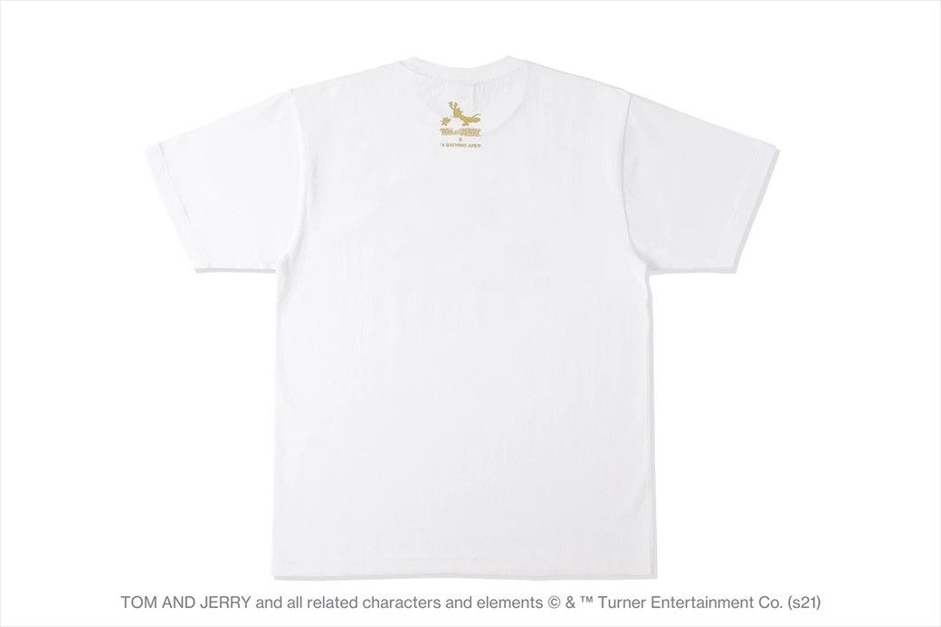 Bape Bape x Tom And Jerry Chasing Tee Size US L / EU 52-54 / 3 - 2 Thumbnail