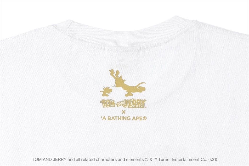 Bape Bape x Tom And Jerry Chasing Tee Size US L / EU 52-54 / 3 - 4 Thumbnail
