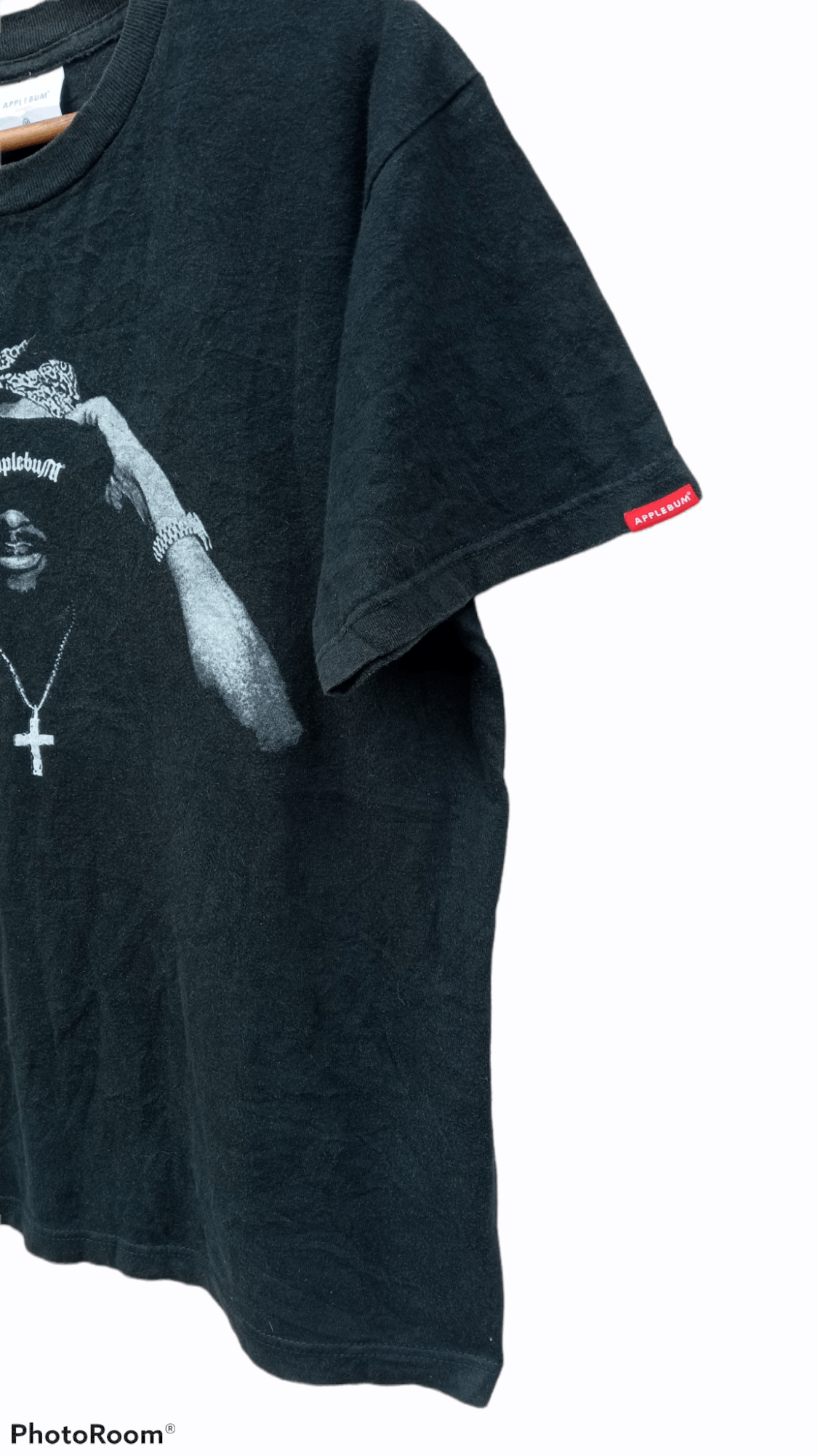 Japanese Brand × Rap Tees × Vintage 🔥🔥Applebum x 2pac Tupac Shakur T-Shirt Size US M / EU 48-50 / 2 - 10 Thumbnail