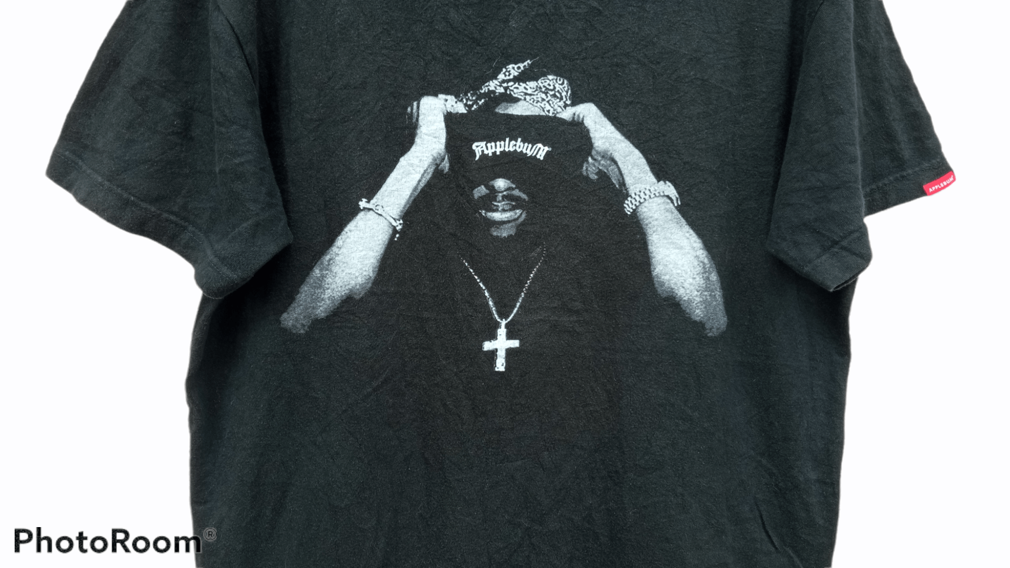 Japanese Brand × Rap Tees × Vintage 🔥🔥Applebum x 2pac Tupac Shakur T-Shirt Size US M / EU 48-50 / 2 - 13 Thumbnail