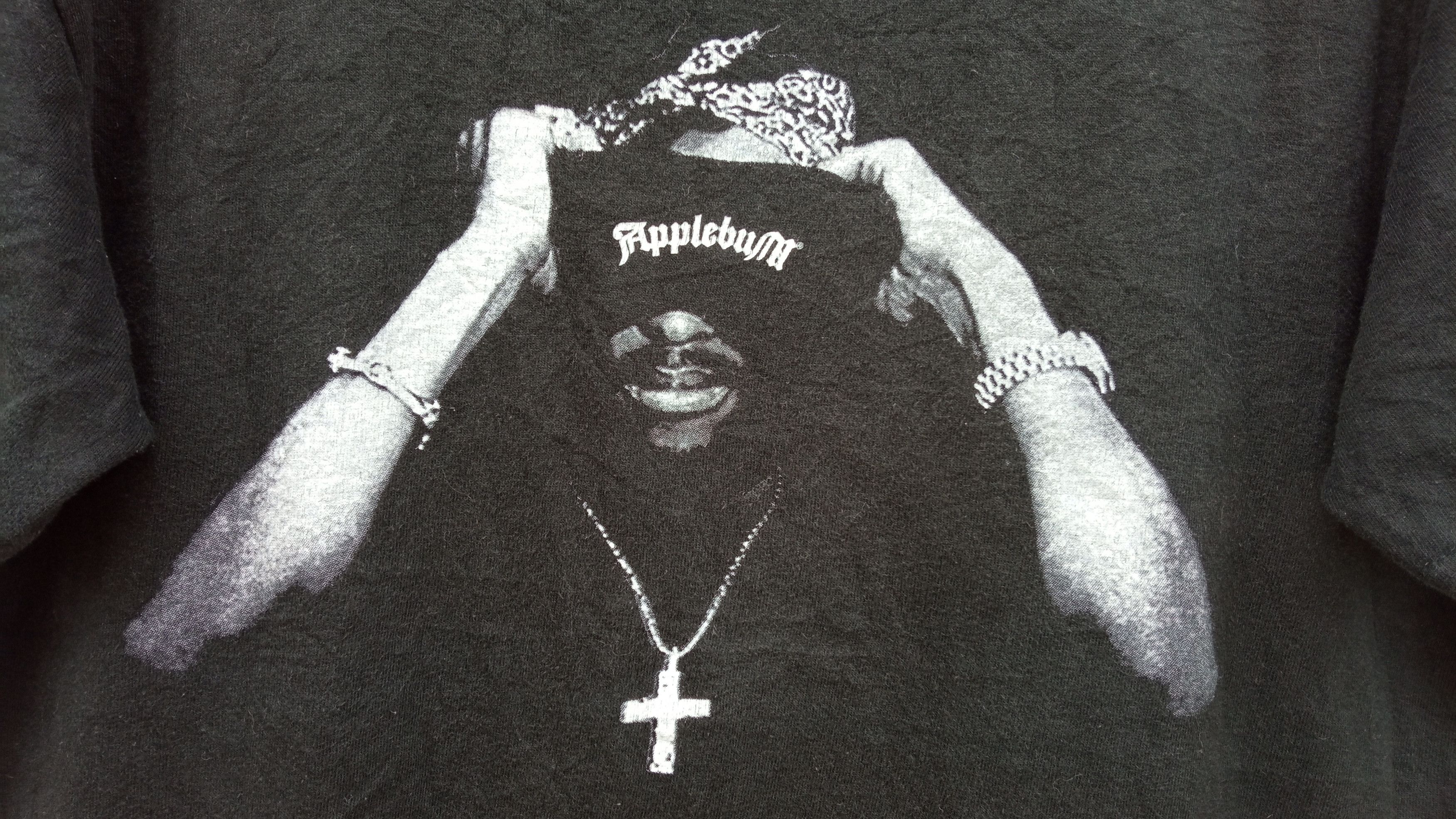 Japanese Brand × Rap Tees × Vintage 🔥🔥Applebum x 2pac Tupac Shakur T-Shirt Size US M / EU 48-50 / 2 - 17 Thumbnail