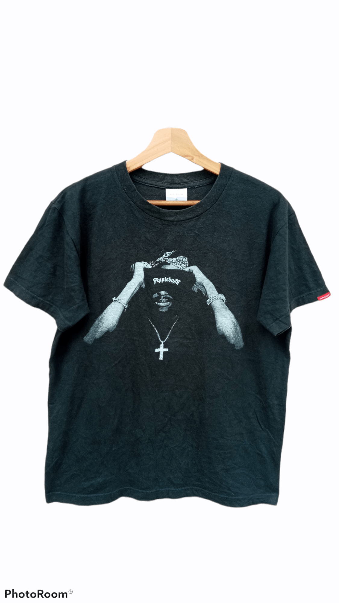 Japanese Brand × Rap Tees × Vintage 🔥🔥Applebum x 2pac Tupac Shakur T-Shirt Size US M / EU 48-50 / 2 - 1 Thumbnail